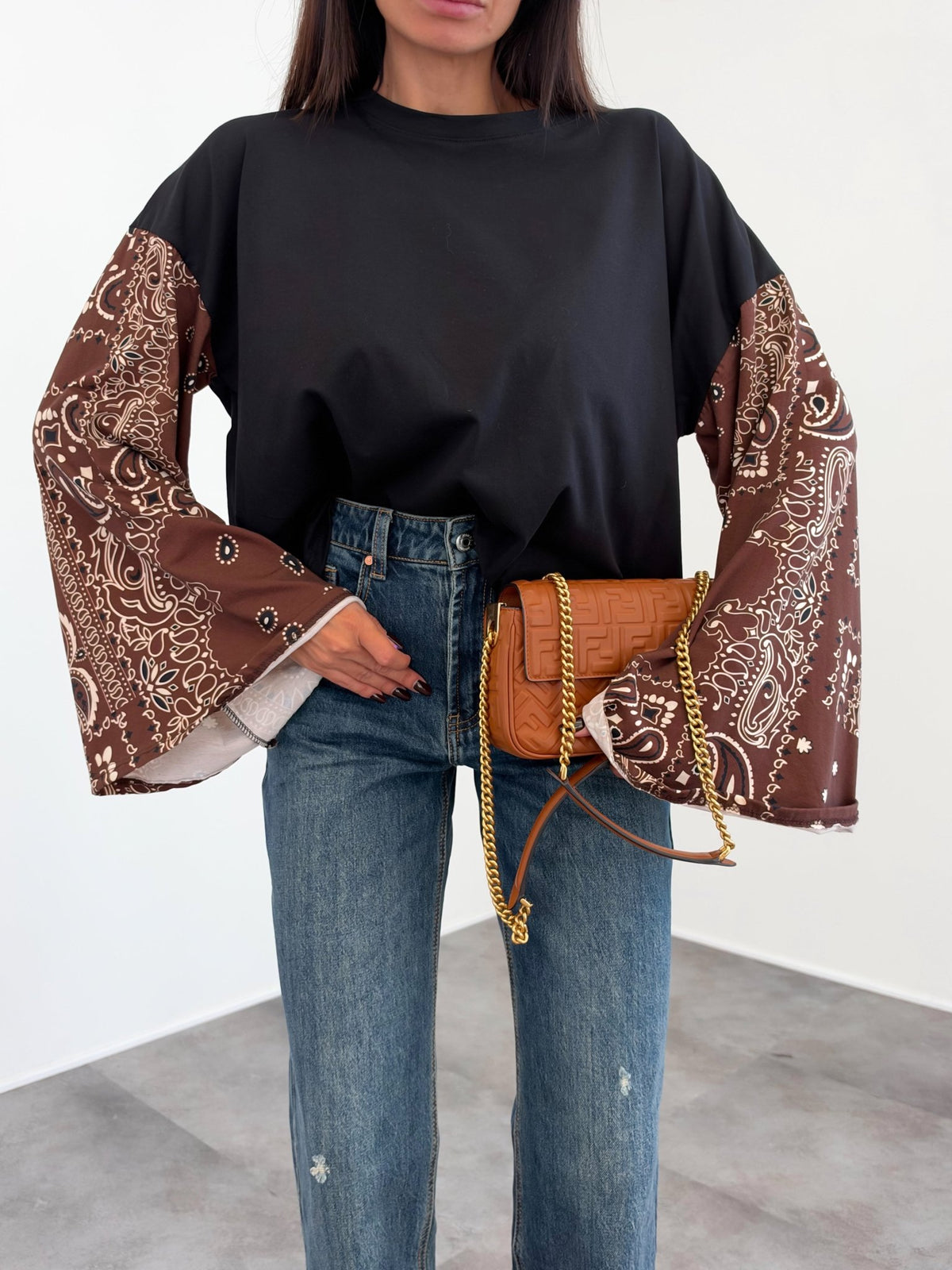 Maglia Contrasto - Ateco Marrone - SAINTH
