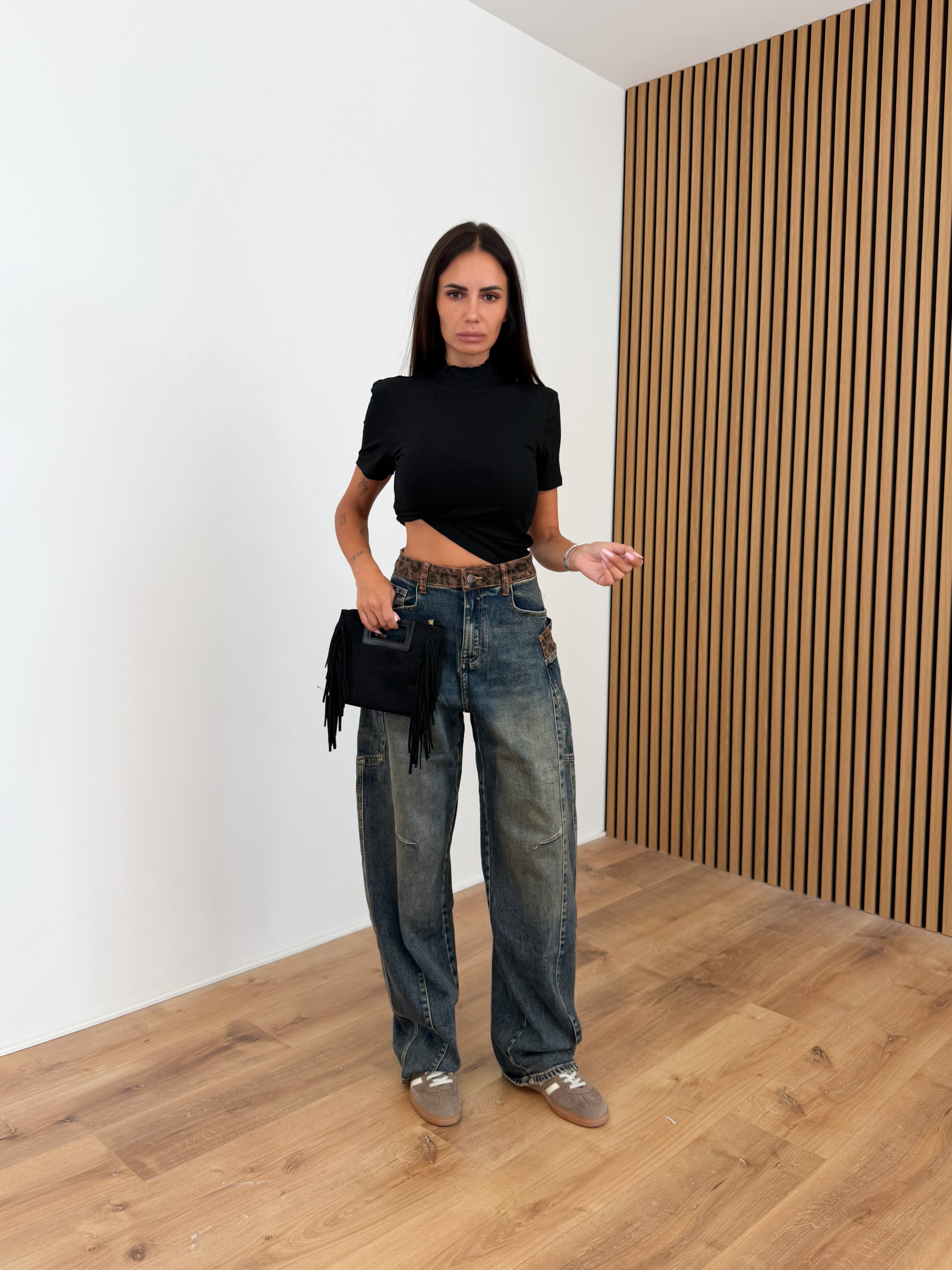 Maglietta Basic - Nera