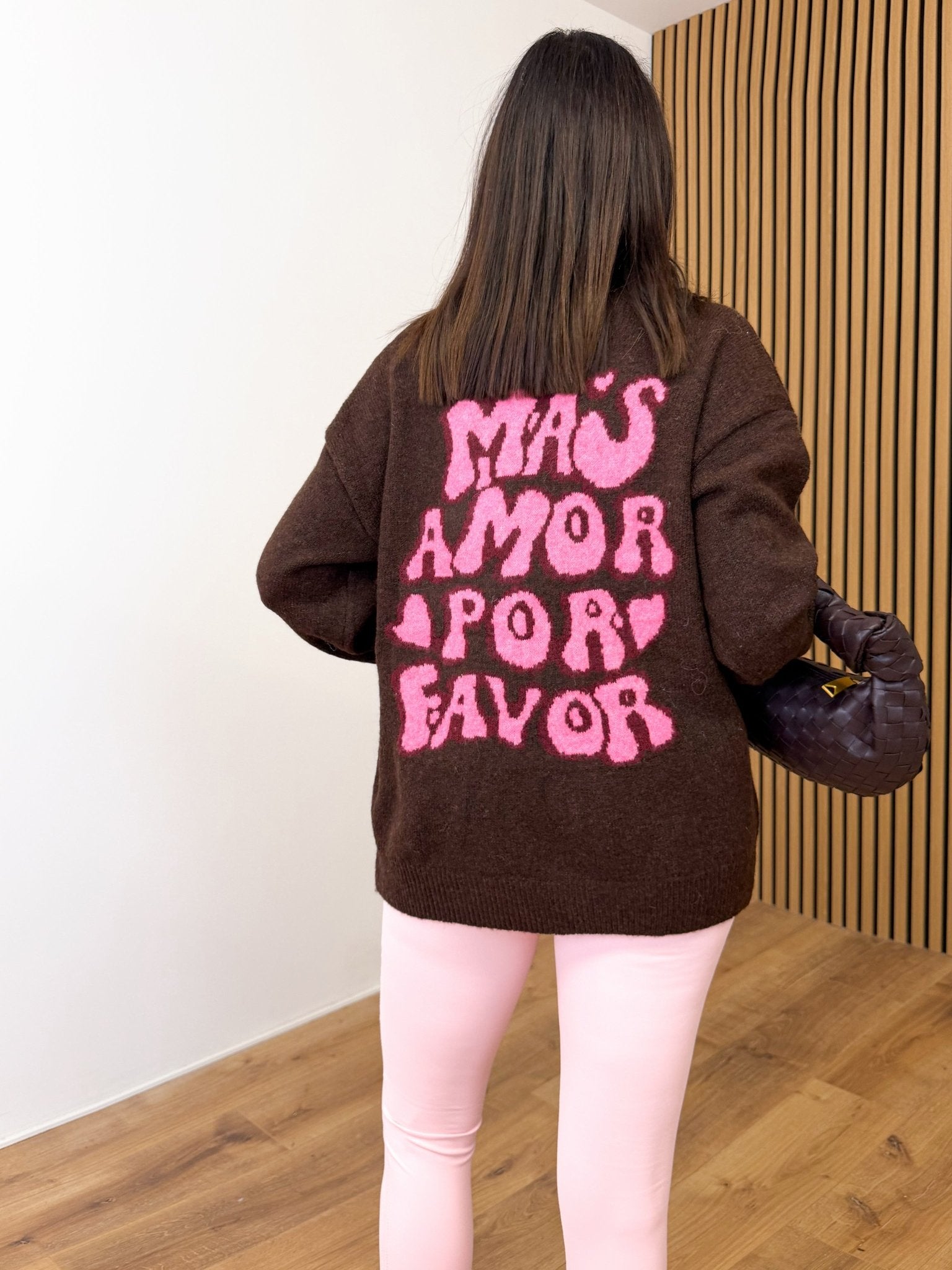 Pull Mas Amor - Marrone - SAINTH