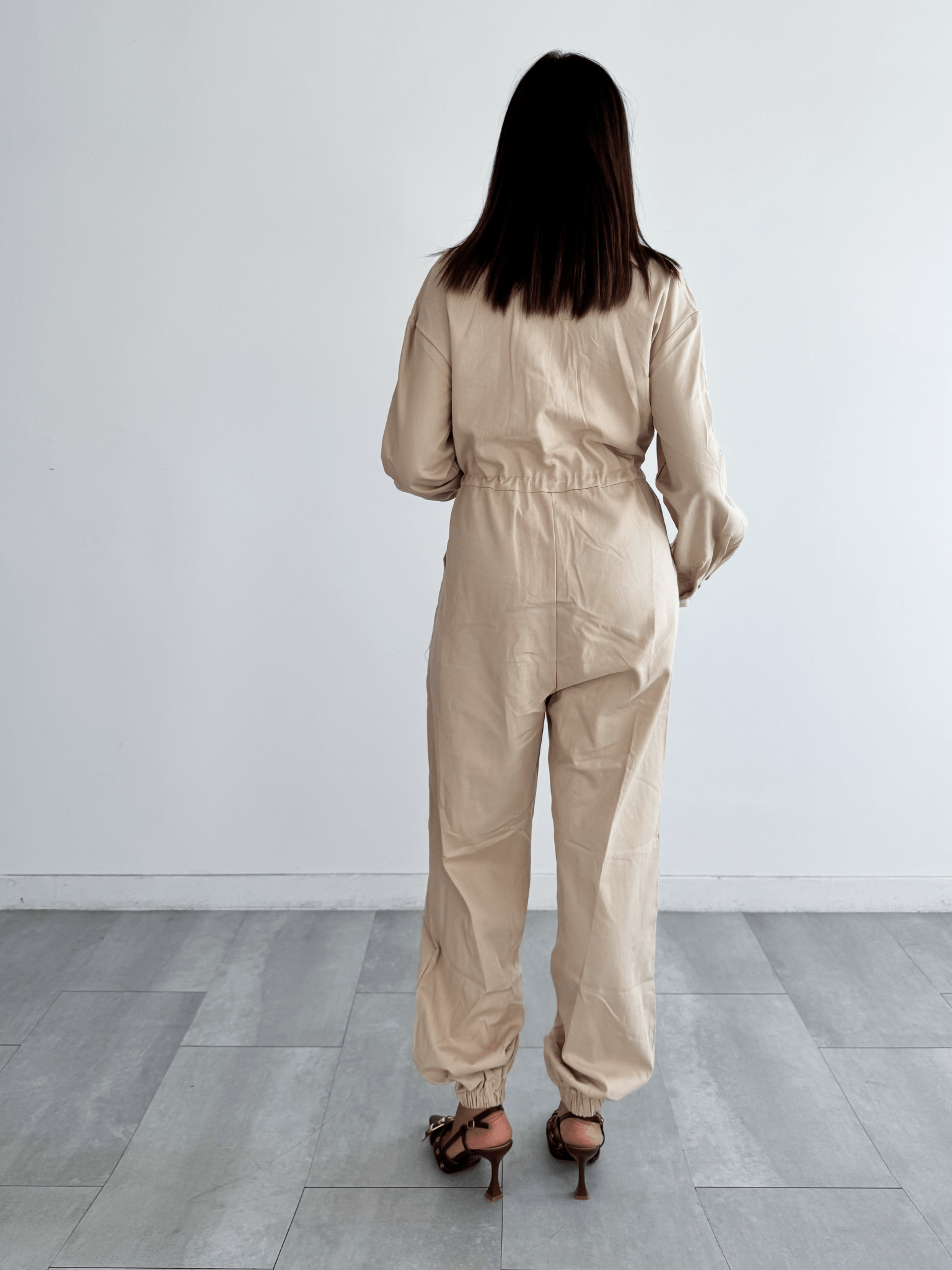 Tuta Intera ArmDay - Beige - SAINTH