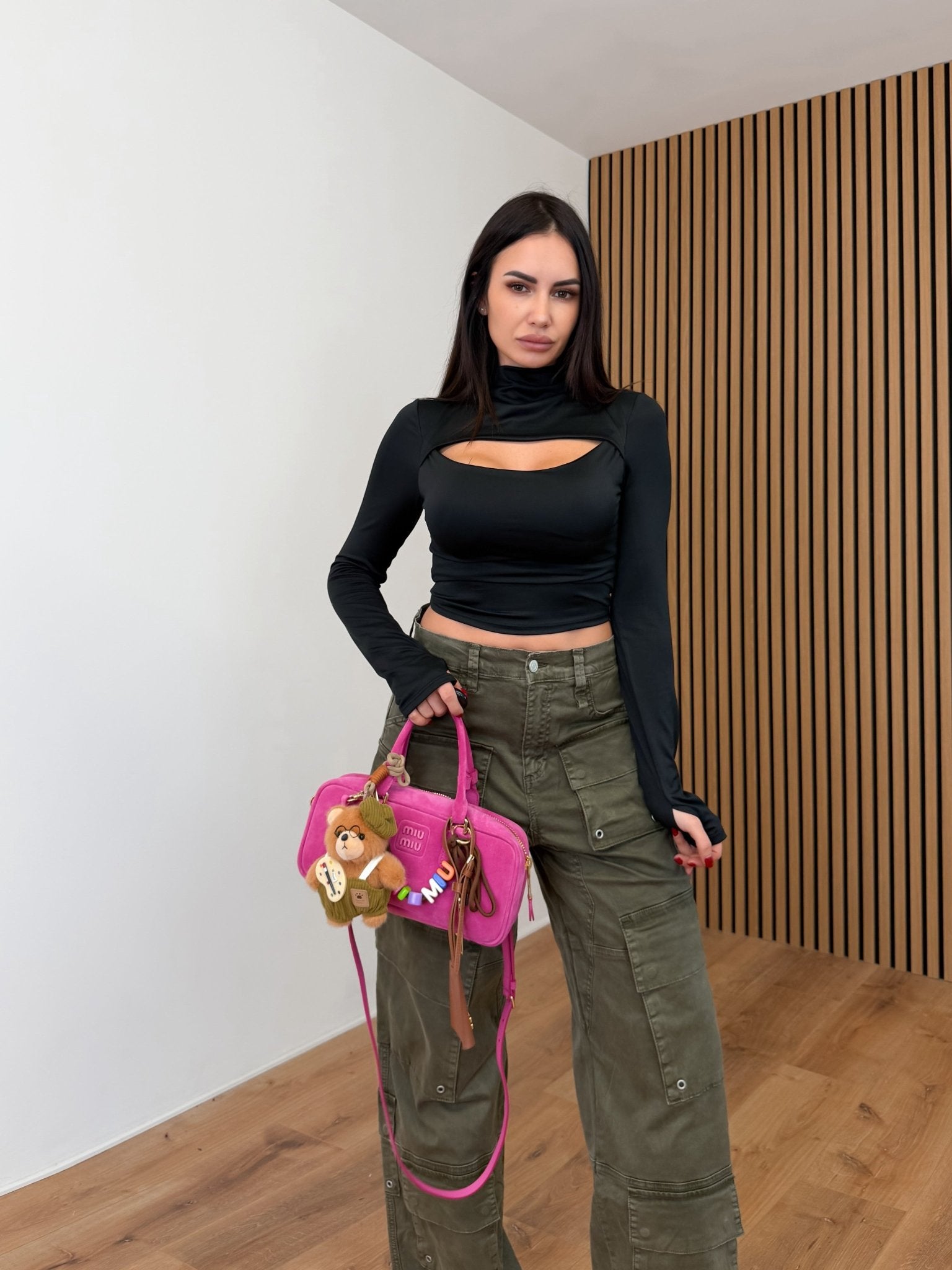 Maglietta Menagere - Nera - SAINTH