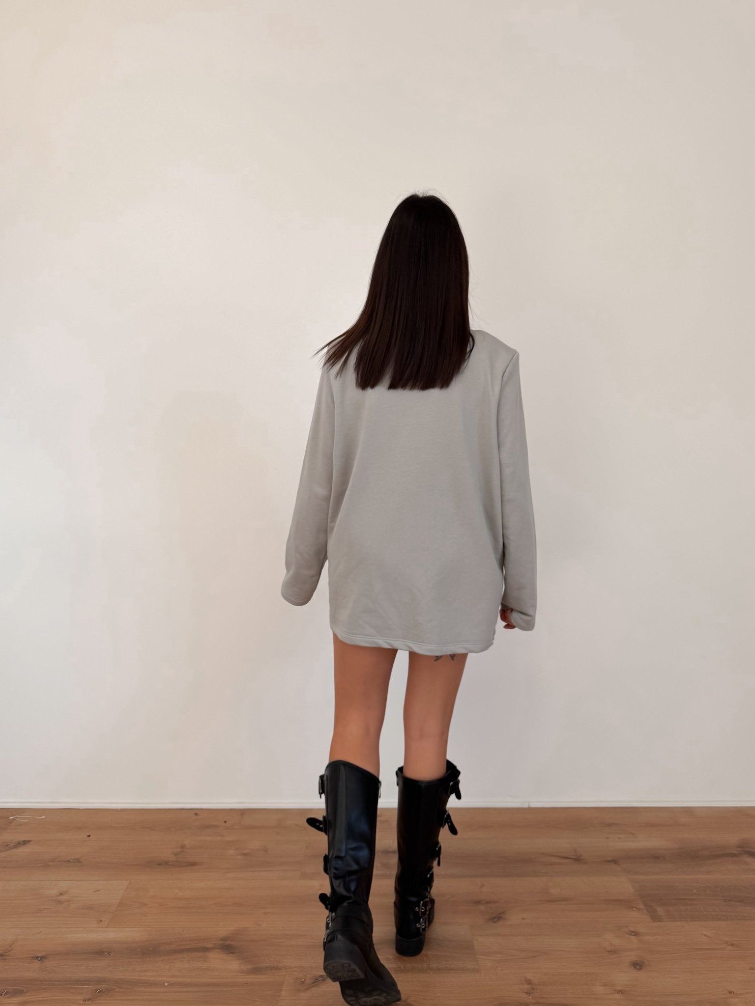 Felpa Maxi Spalla - Ghiaccio - SAINTH