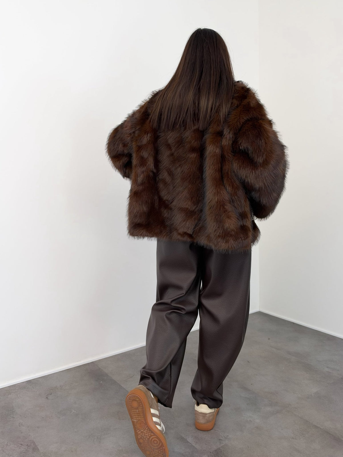 Pelliccia Shine - Marrone - SAINTH