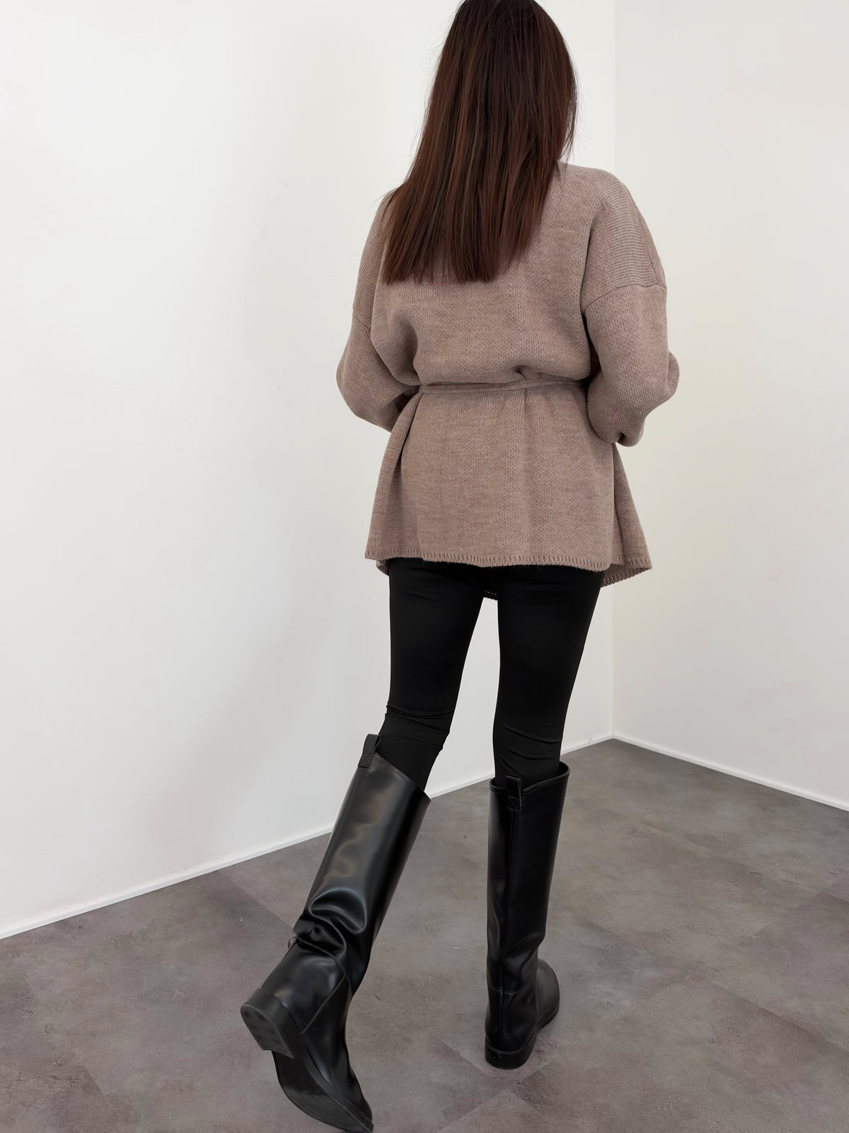 Cardigan Lovely - Tortora