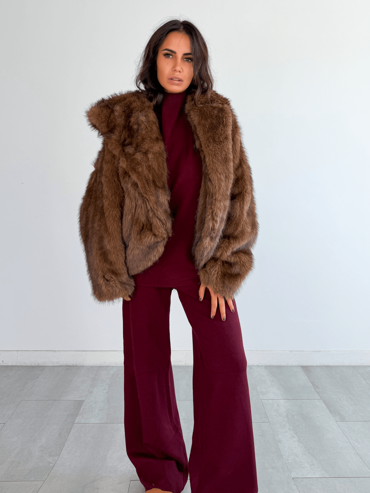 Pelliccia Fuoco - Camel - SAINTH