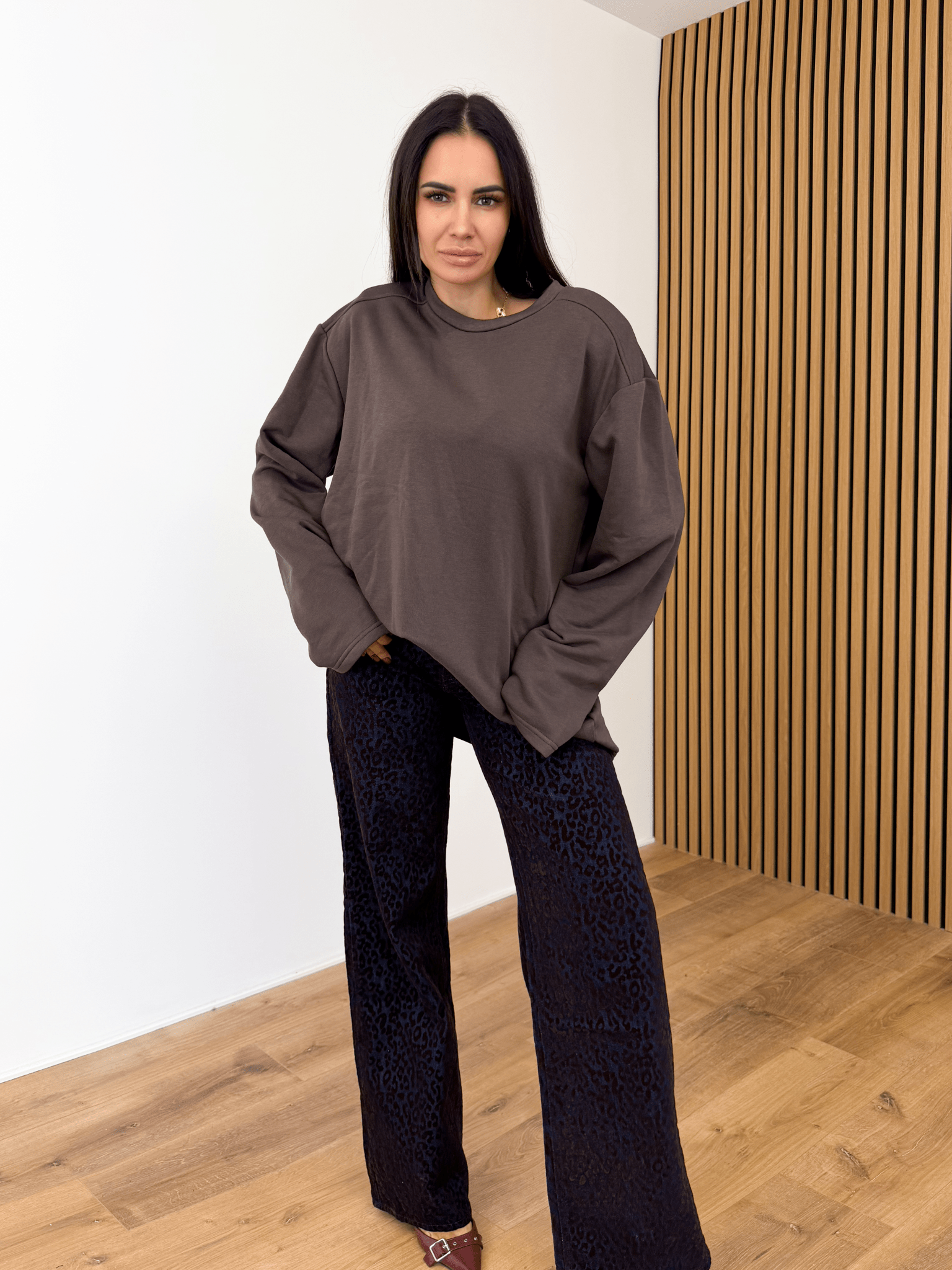 Jeans Leo Velevet - Denim Scuro - SAINTH