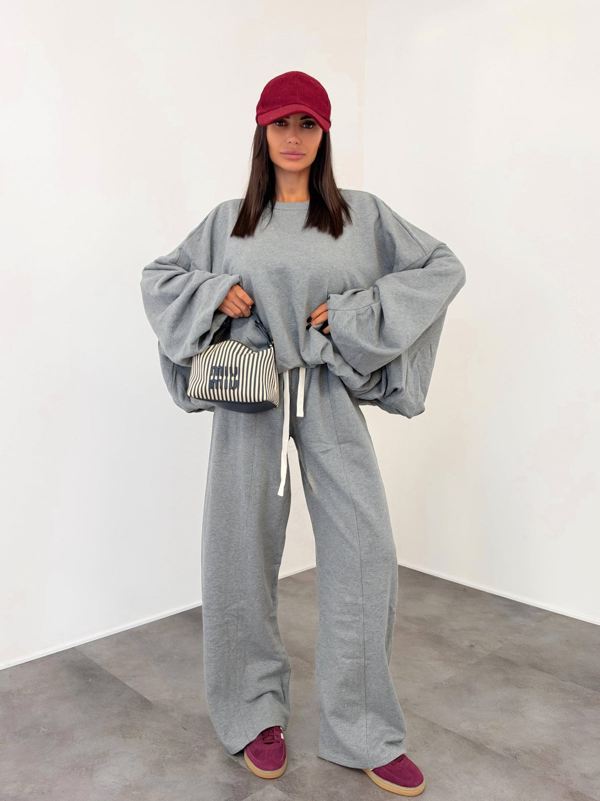 Coordinato Balloon - Grigio - SAINTH