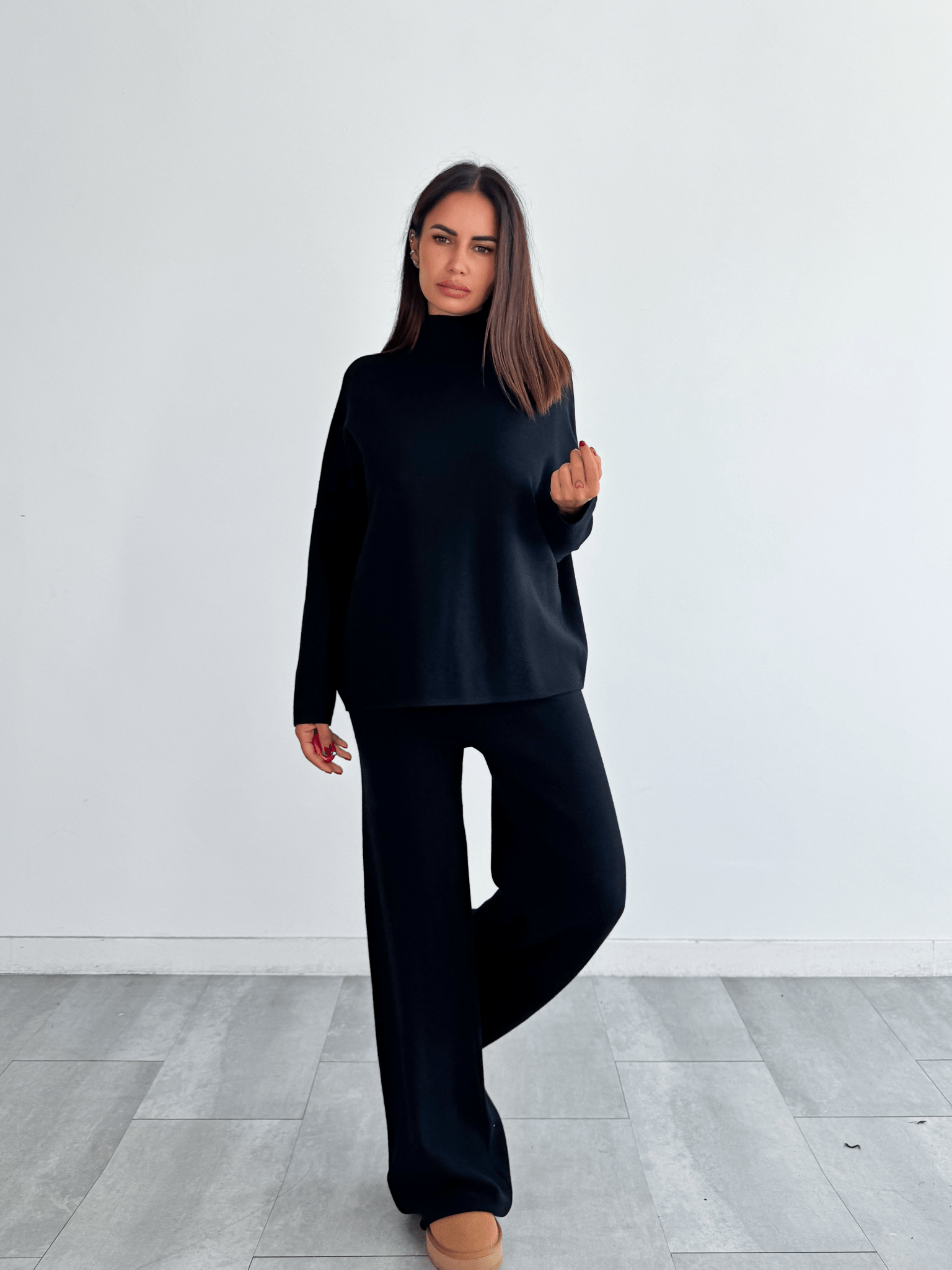 Coordinato Winter - Nero - SAINTH