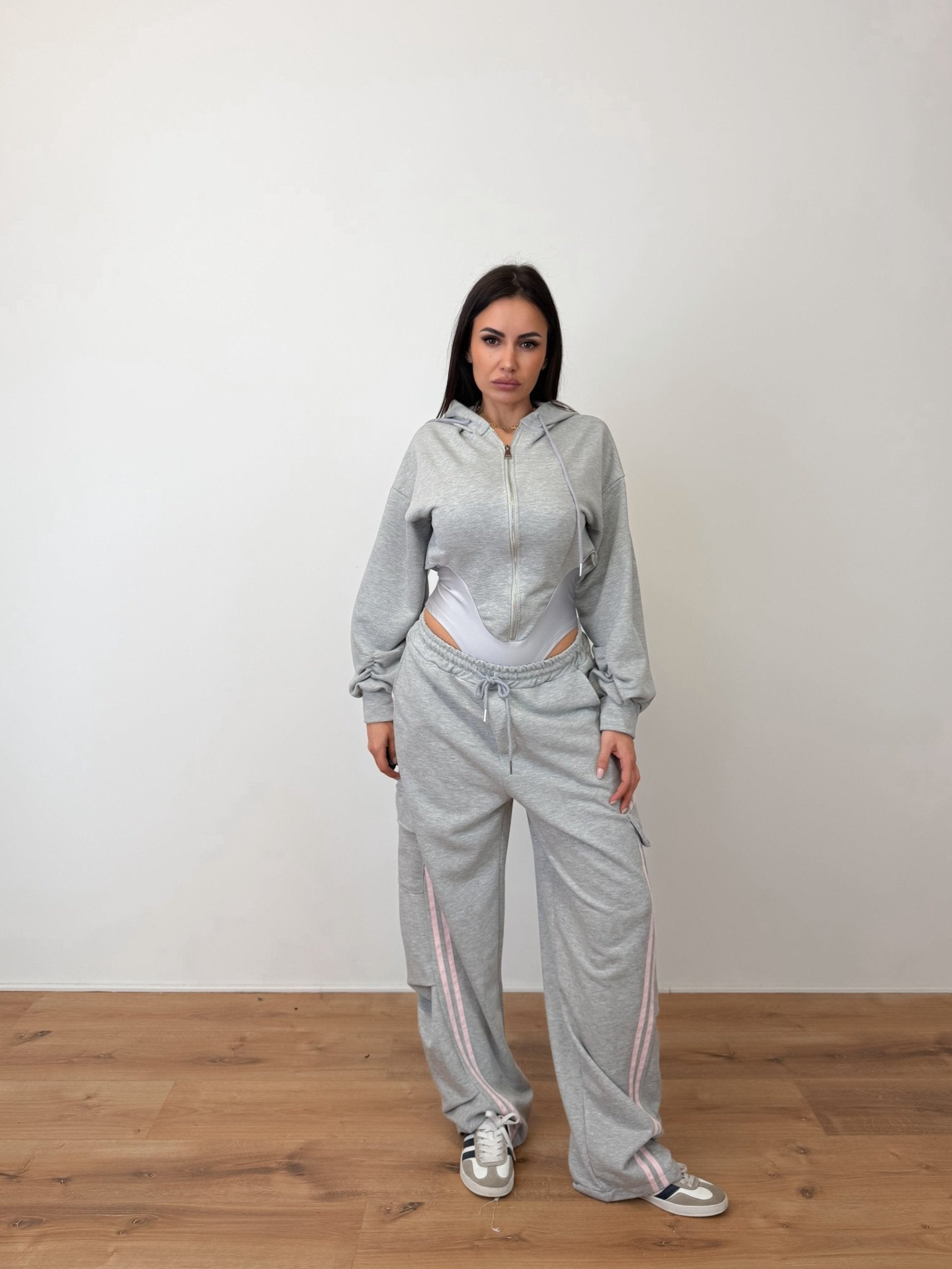 Completo Tuta Body - Grigio - SAINTH