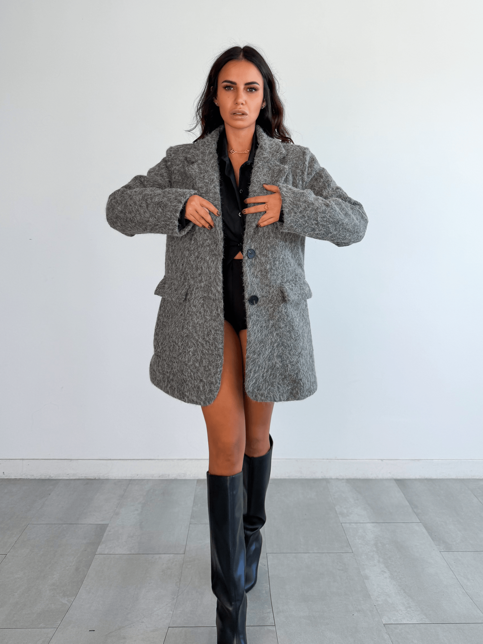 Cappotto Lincoln - Grigio - SAINTH