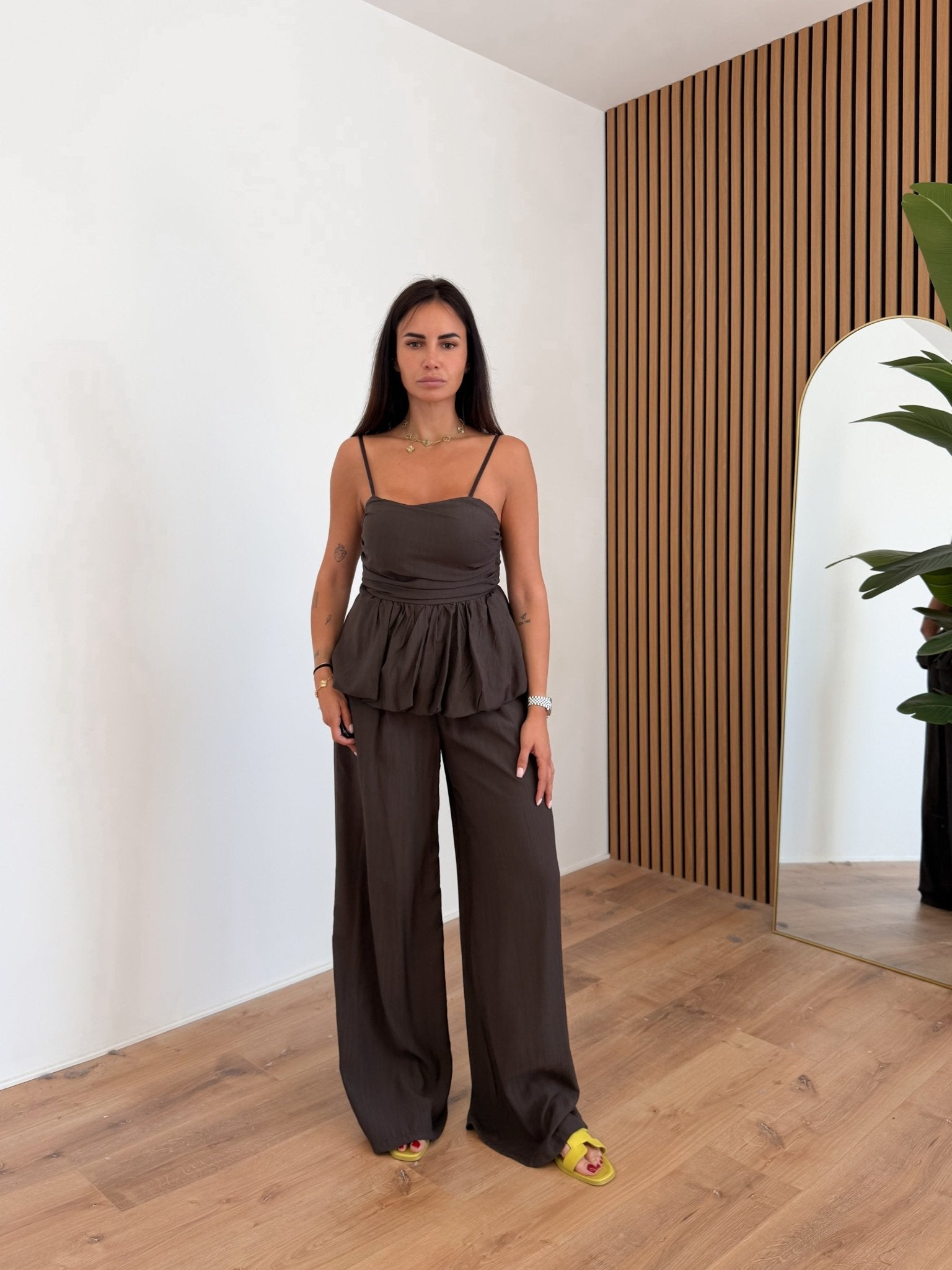 Coordinato Ninfa - Marrone - SAINTH