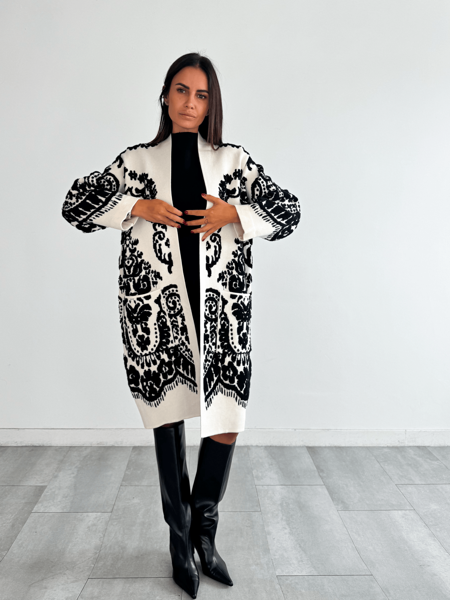 Cardigan Maiolica - Burro - SAINTH