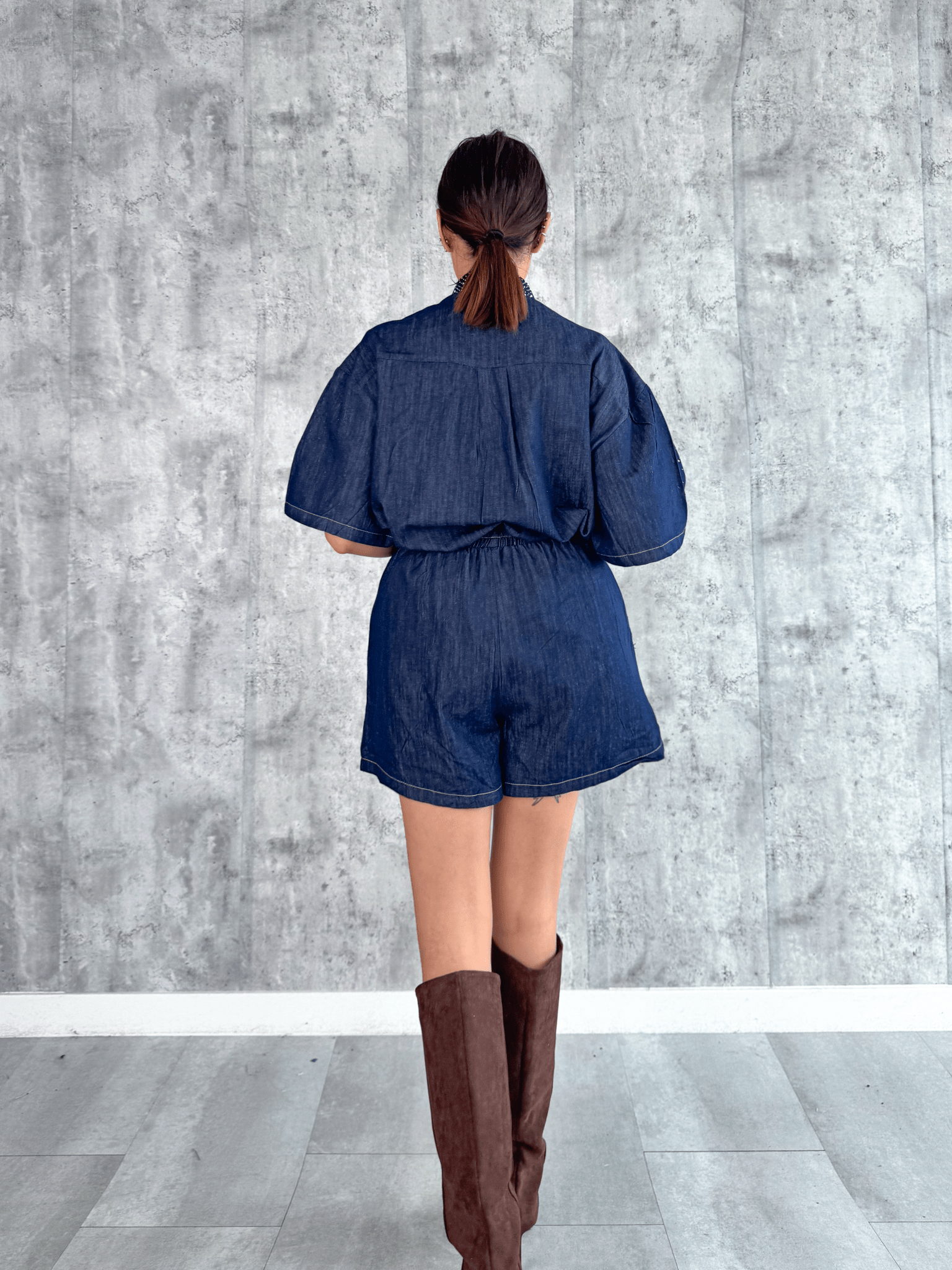 Completo Starlight - Denim Scuro - SAINTH