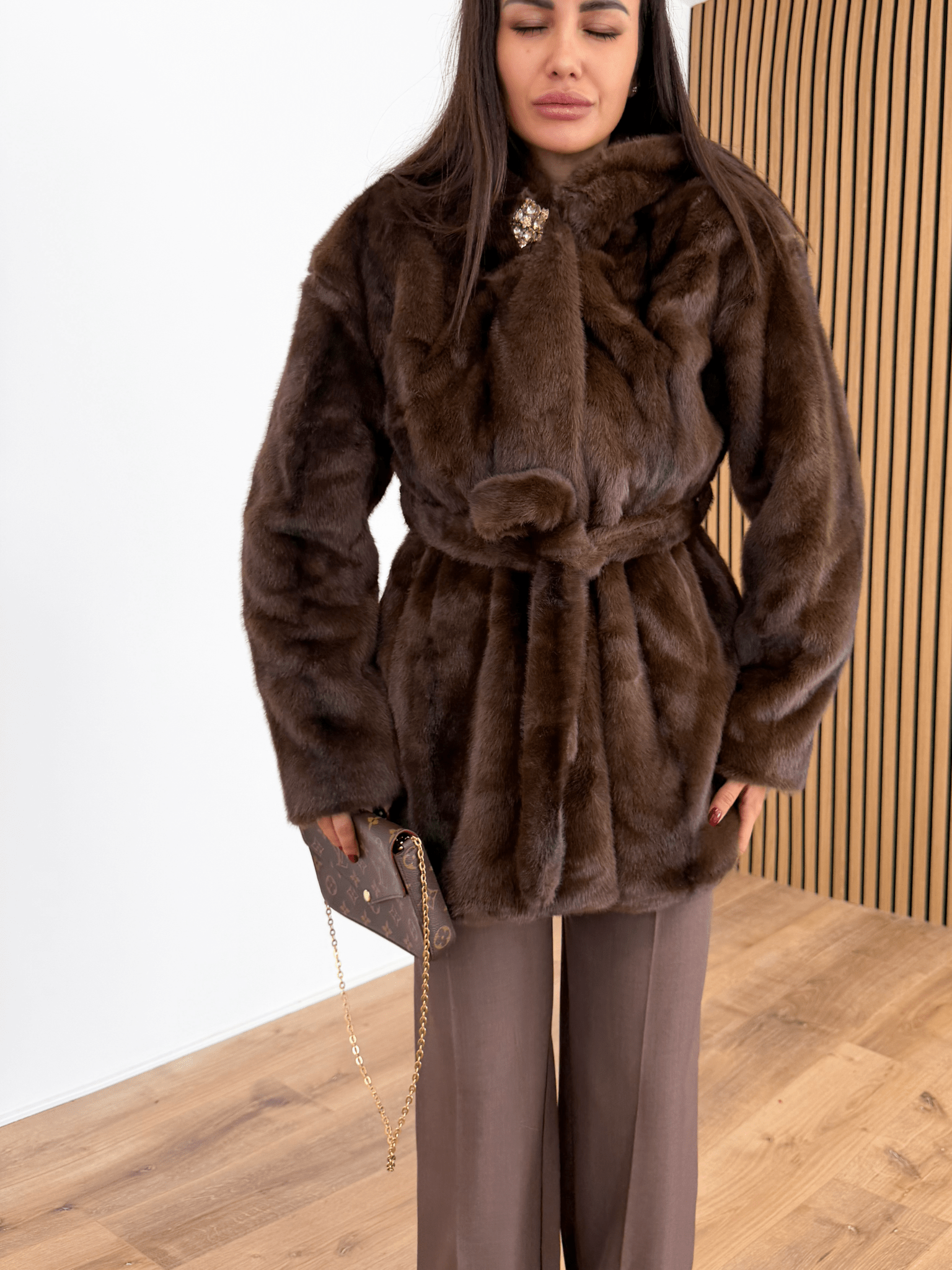 Pelliccia Artic - Marrone - SAINTH