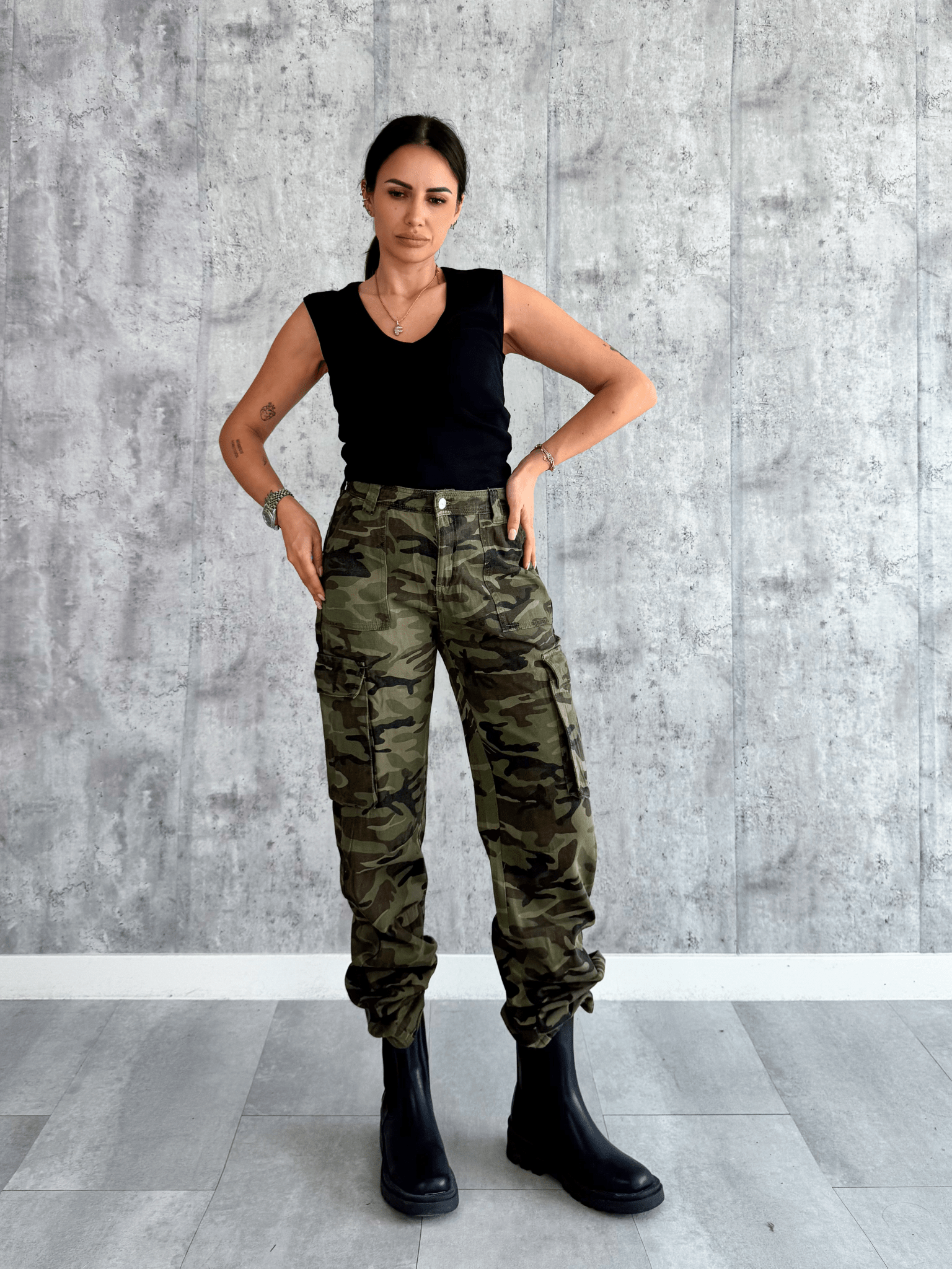 Pantalone Courage - Mimetico - SAINTH