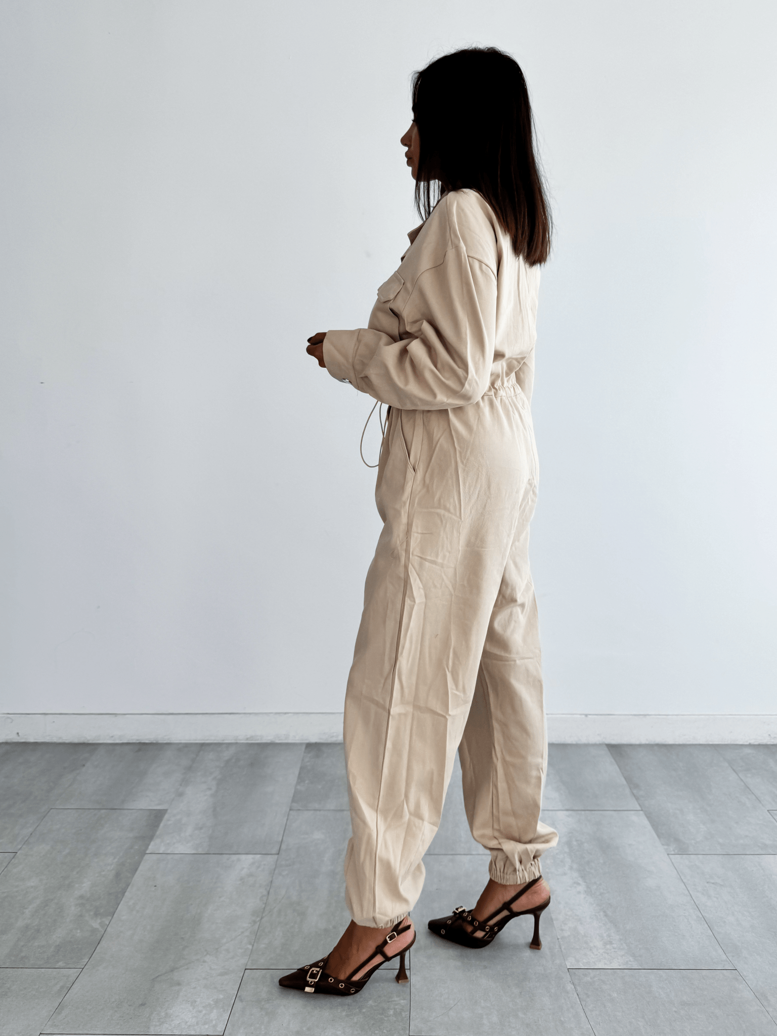 Tuta Intera ArmDay - Beige - SAINTH