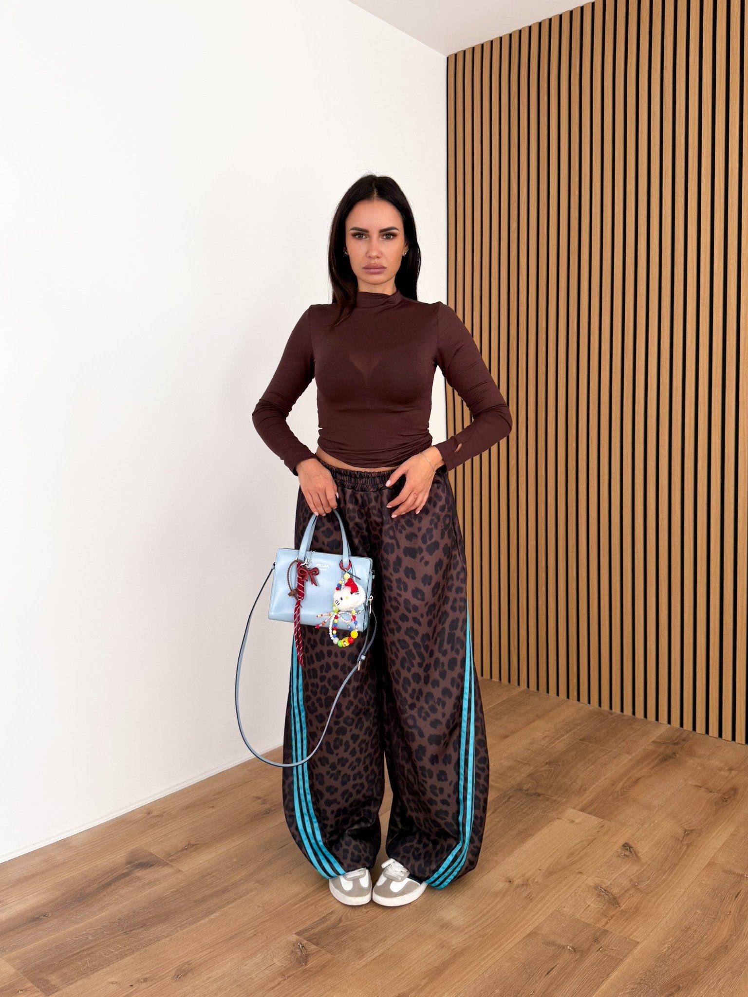 Pantalone Tuta Safari - Leo e Turchese - SAINTH