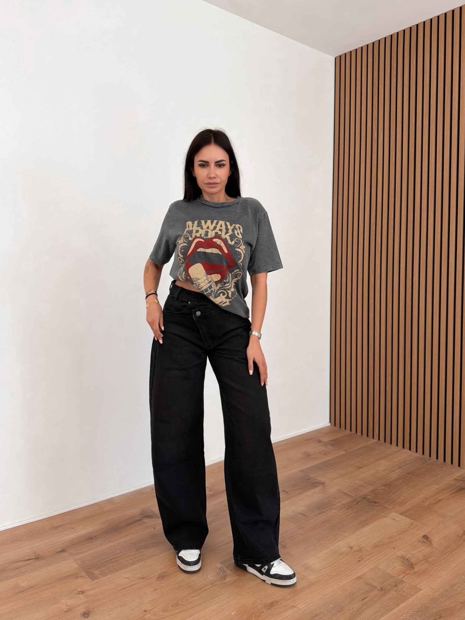 Jeans FX879 - Nero - SAINTH