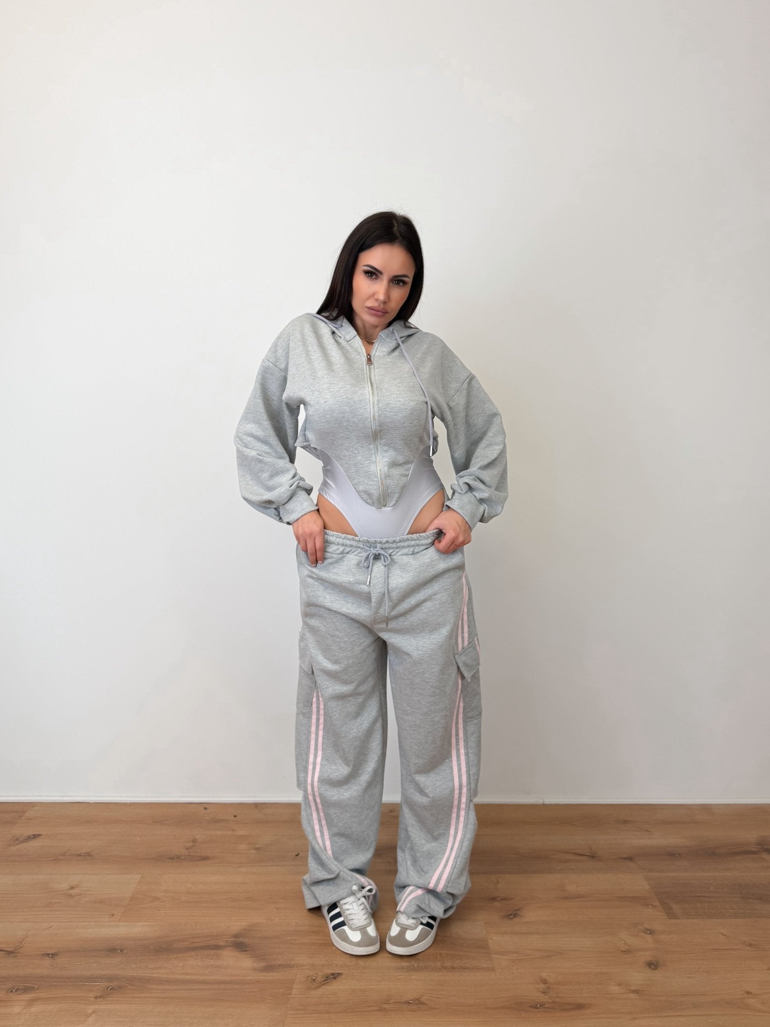 Completo Tuta Body - Grigio - SAINTH