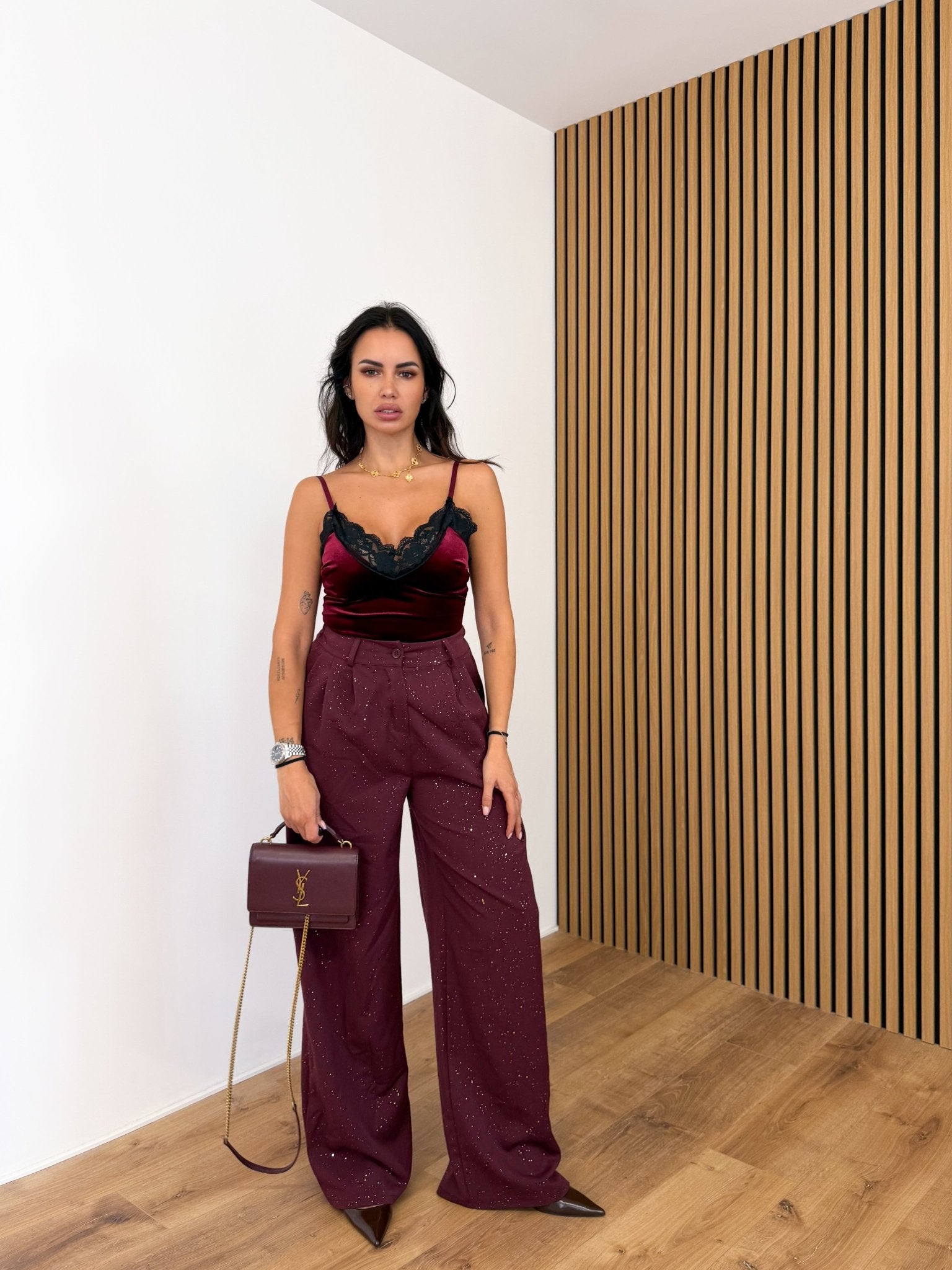 Body Velvet - Bordeaux - SAINTH