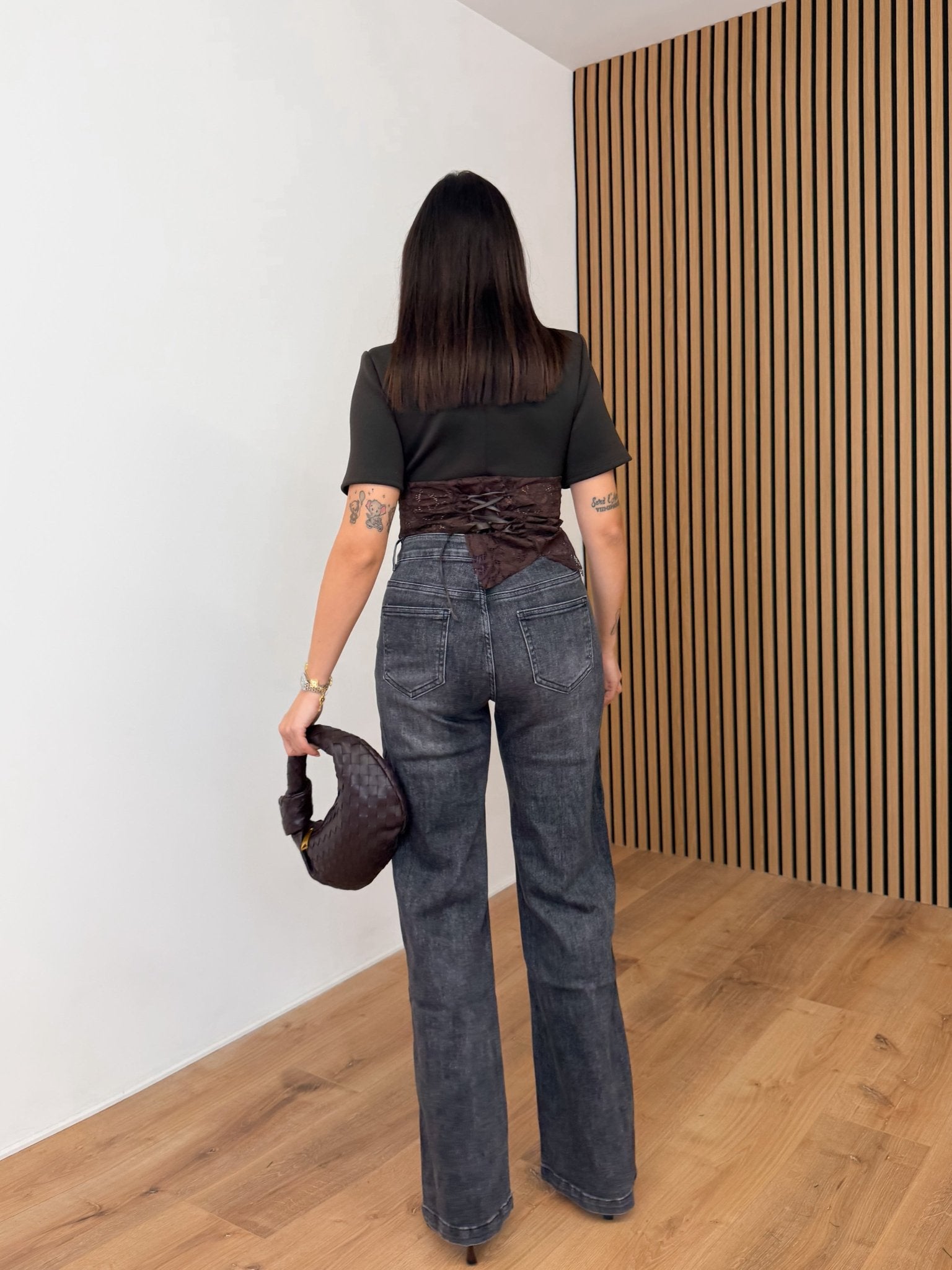 Jeans Venice - Nero - SAINTH