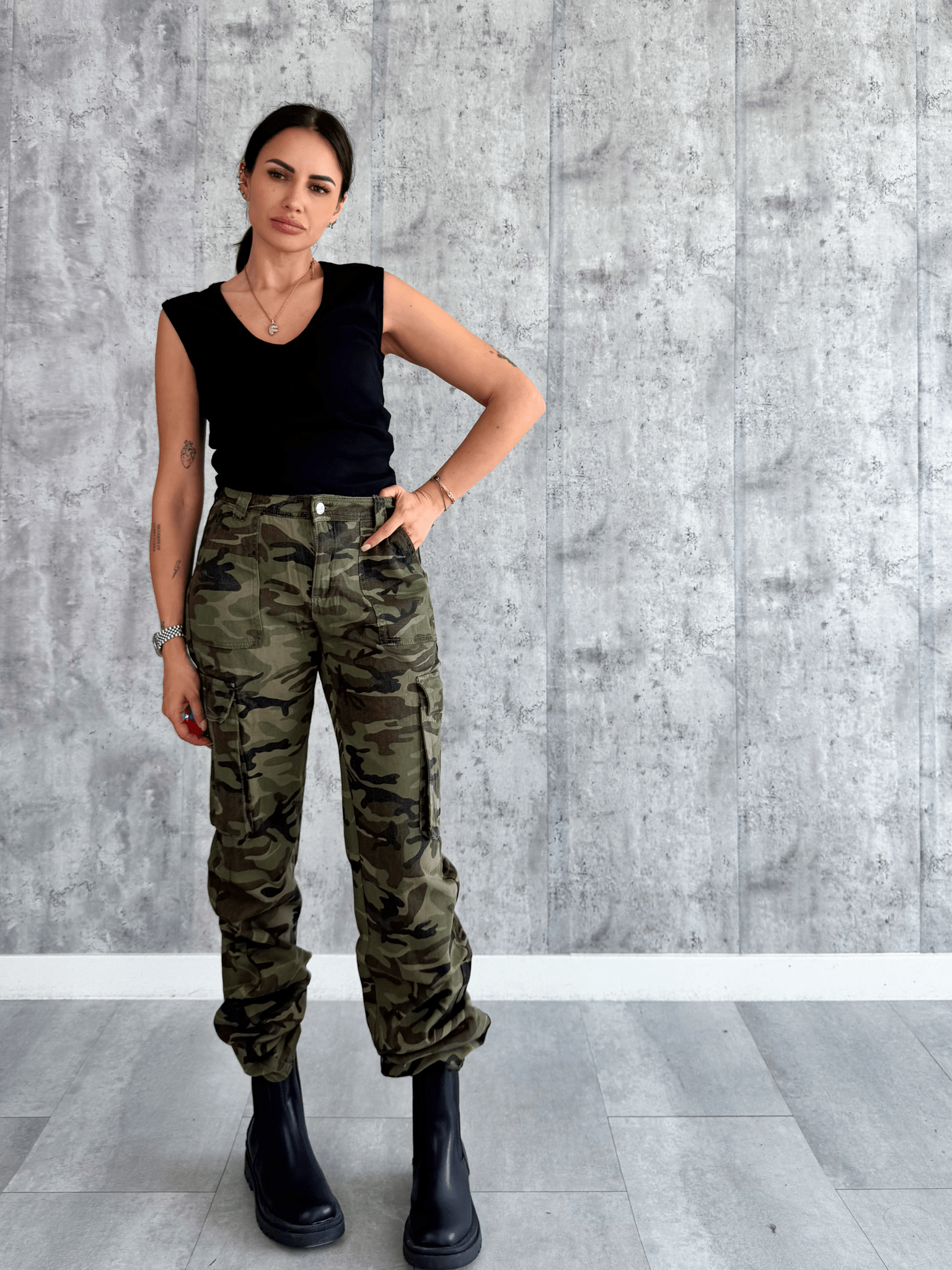 Pantalone Courage - Mimetico - SAINTH