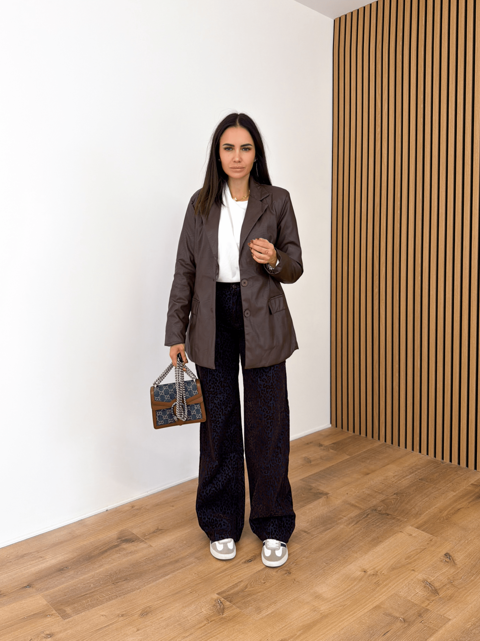 Jeans Leo Velevet - Denim Scuro - SAINTH