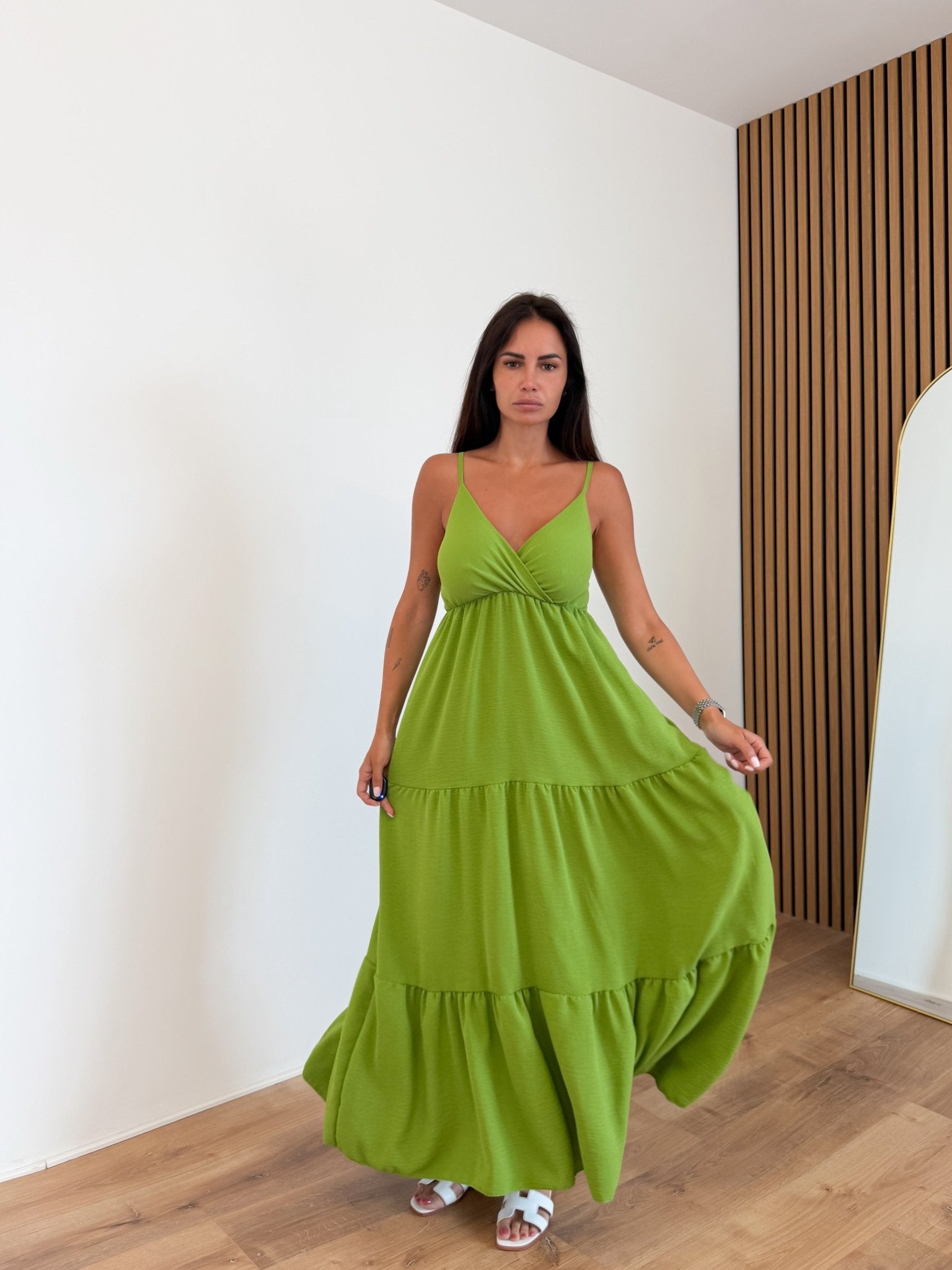 Abito Sciurì - Lime - SAINTH