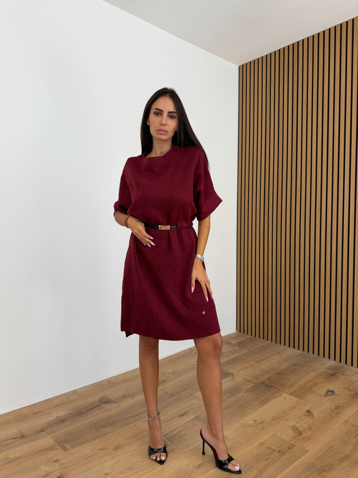 Abito Pull Naya - Bordeaux - SAINTH