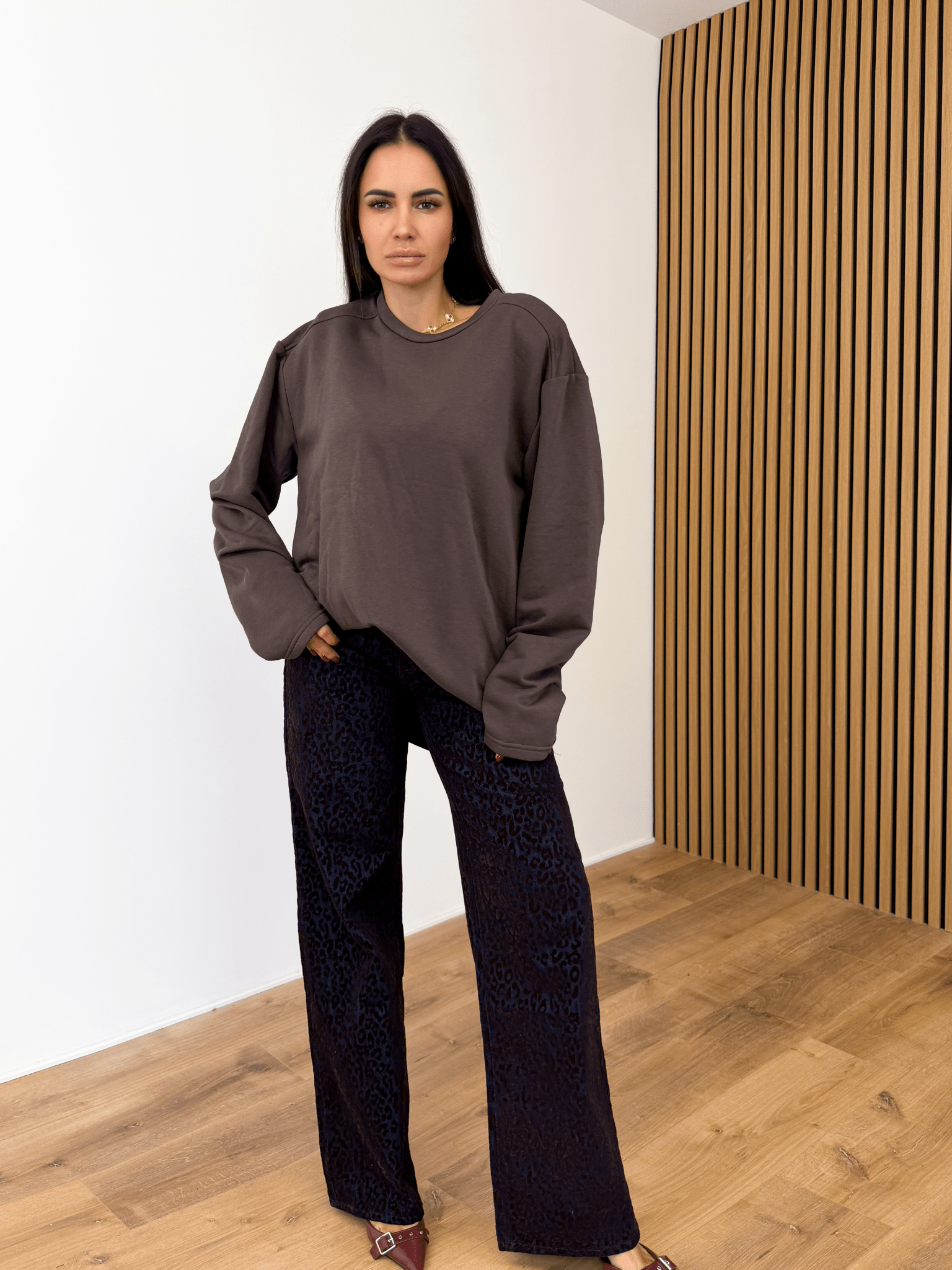 Jeans Leo Velevet - Denim Scuro - SAINTH