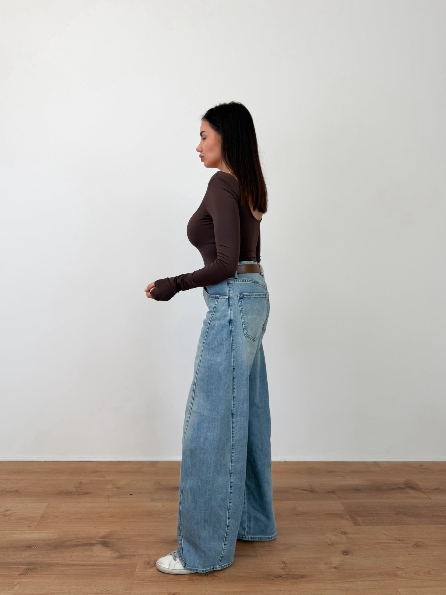 Body Satin - Marrone - SAINTH