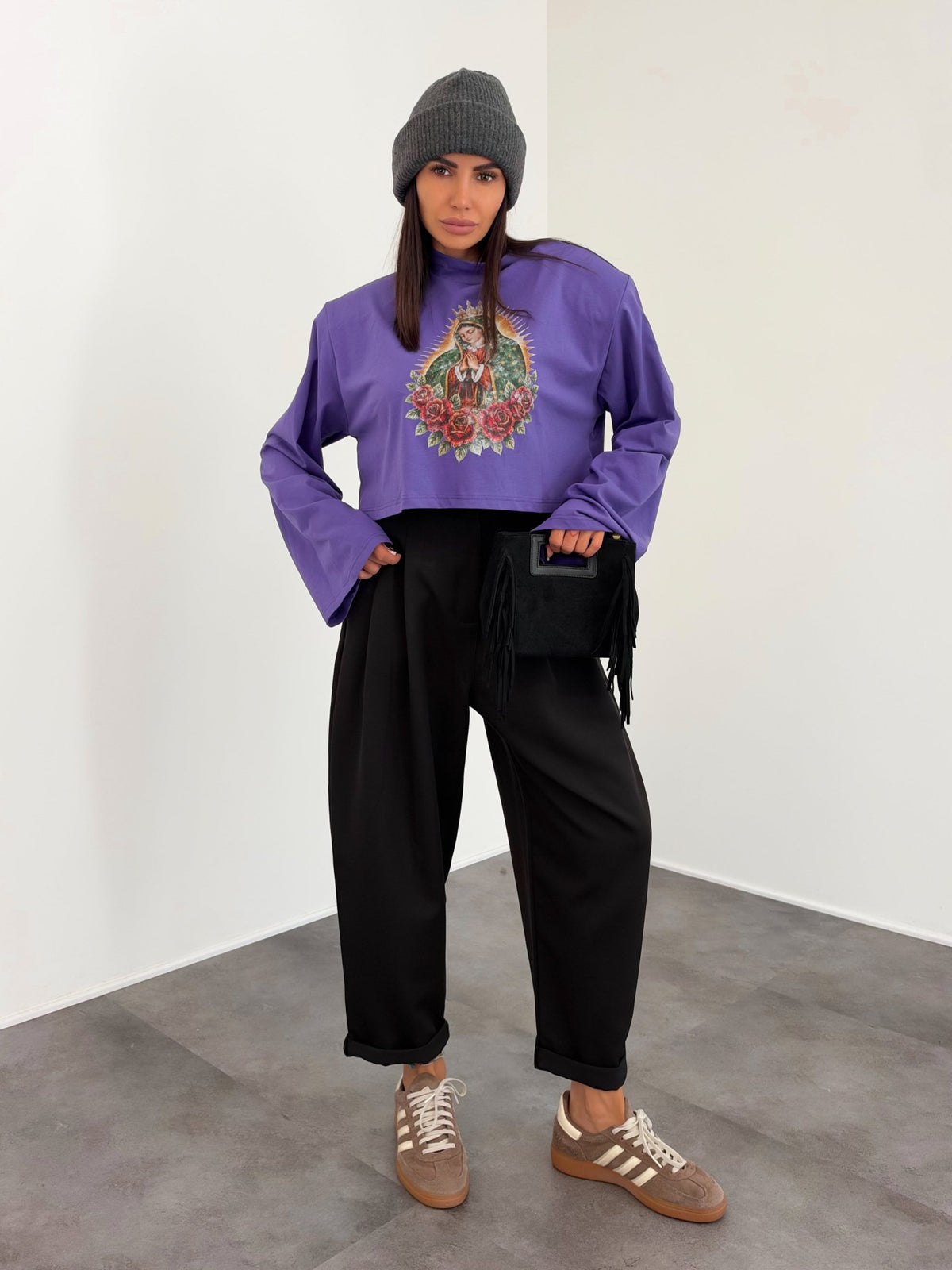 Pantalone Oval - Nero - SAINTH