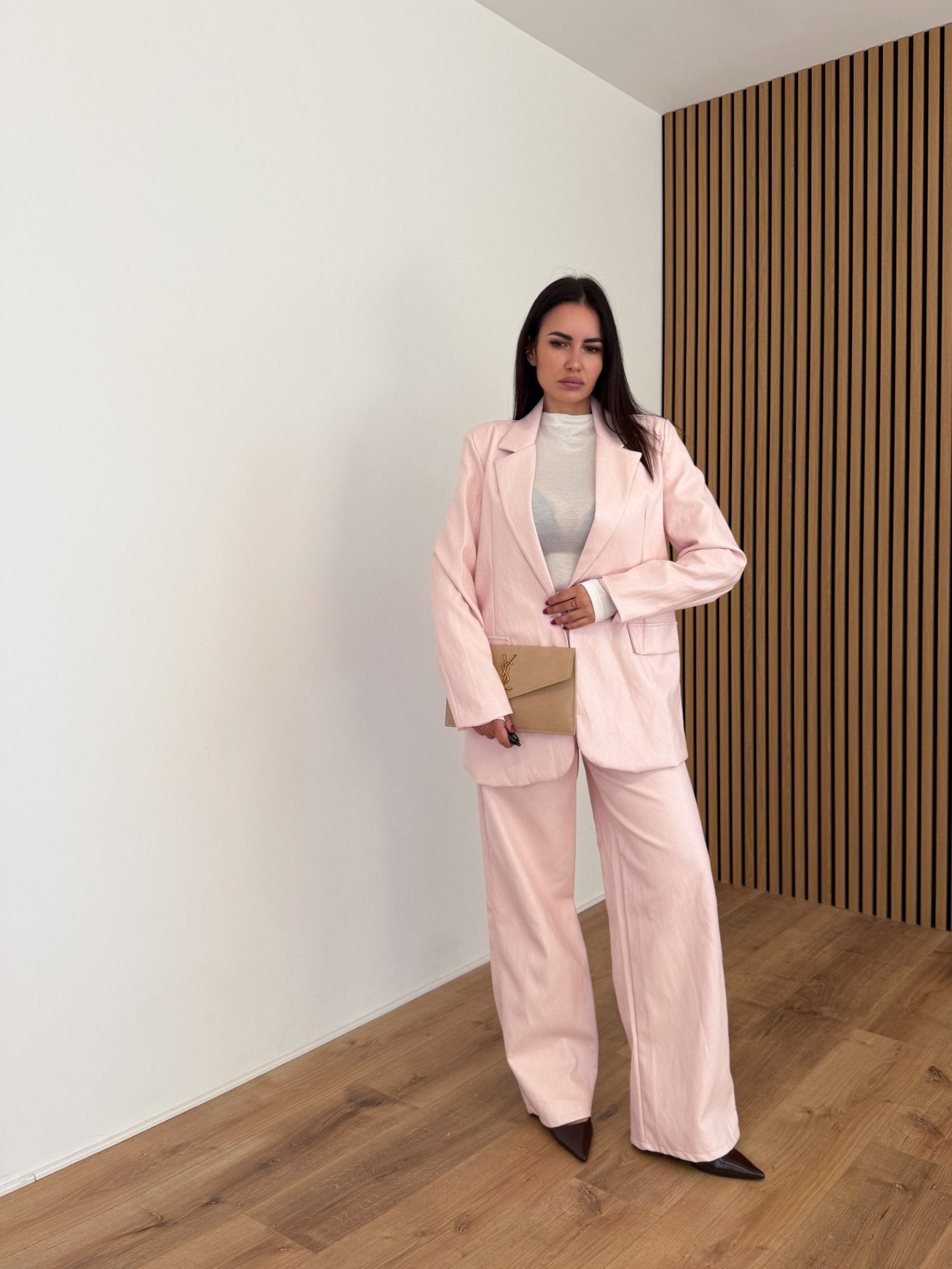 Blazer Minimal Ecop - Rosa - SAINTH