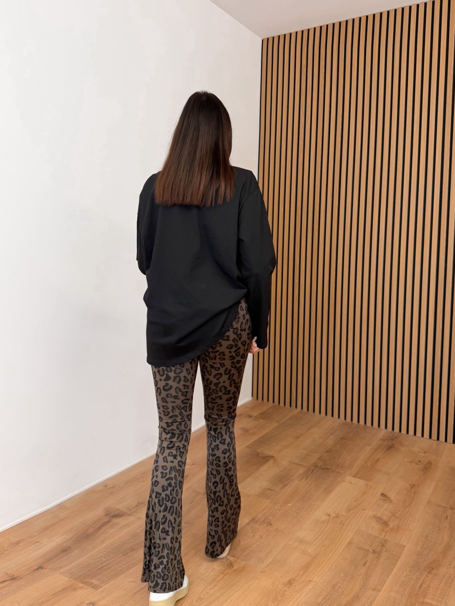 Maxi Maglia Spallona - Nera - SAINTH