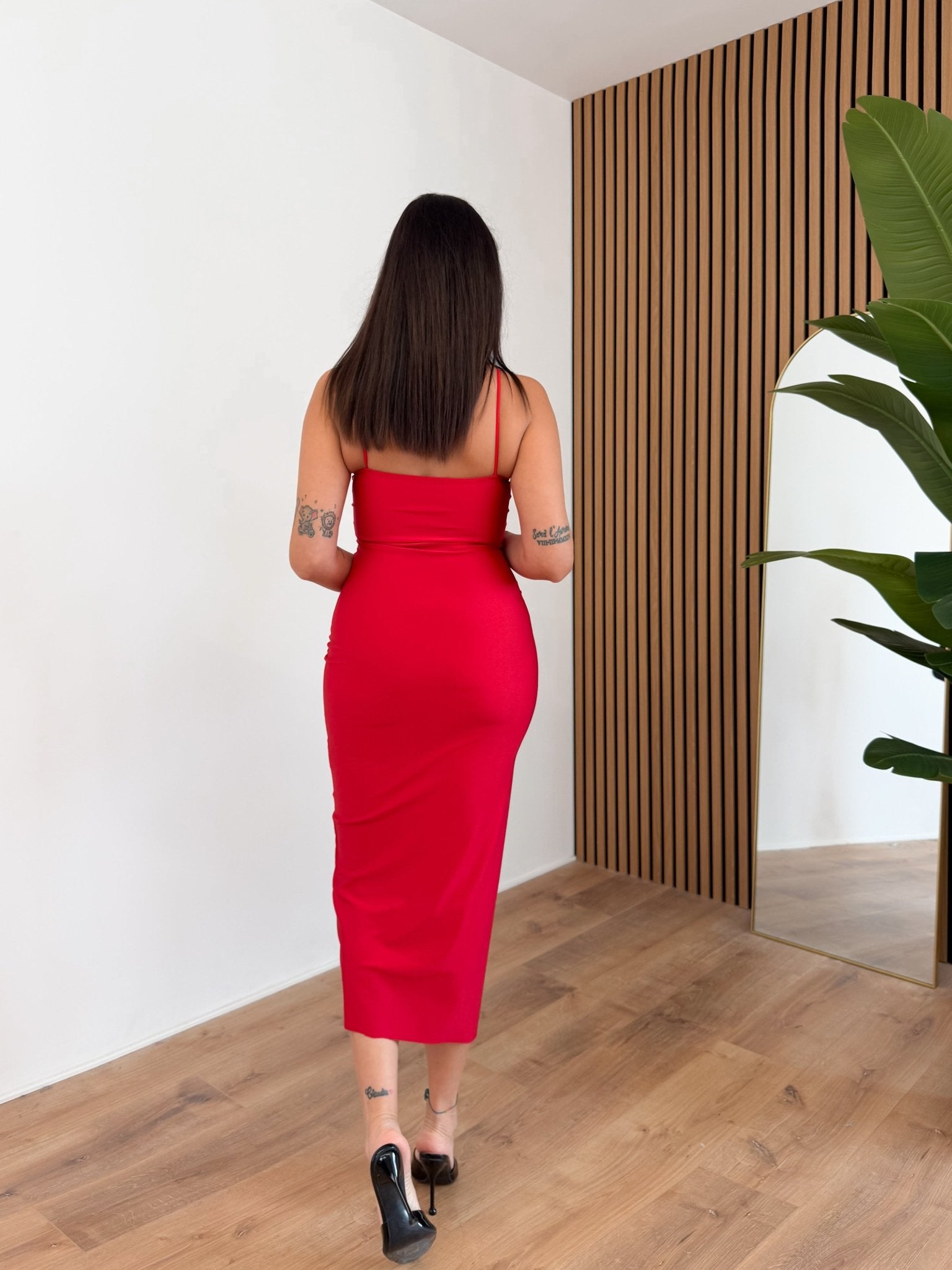 Abito Basic Lucid - Rosso - SAINTH