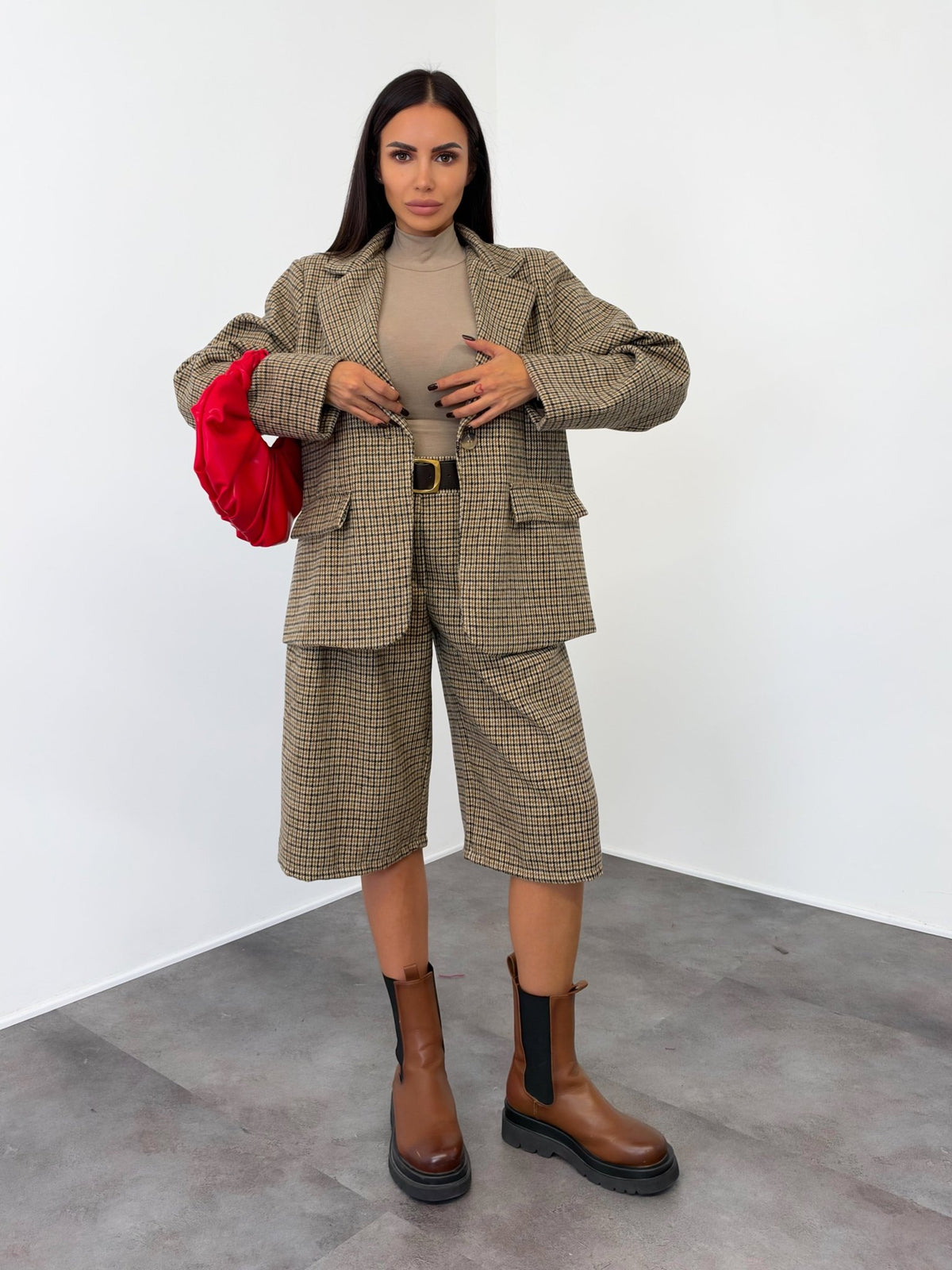 Blazer Pixel - Marrone - SAINTH
