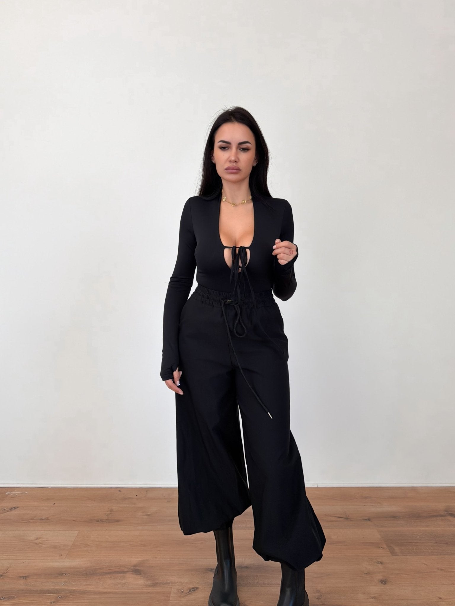 Body Fiocchetto - Nero - SAINTH