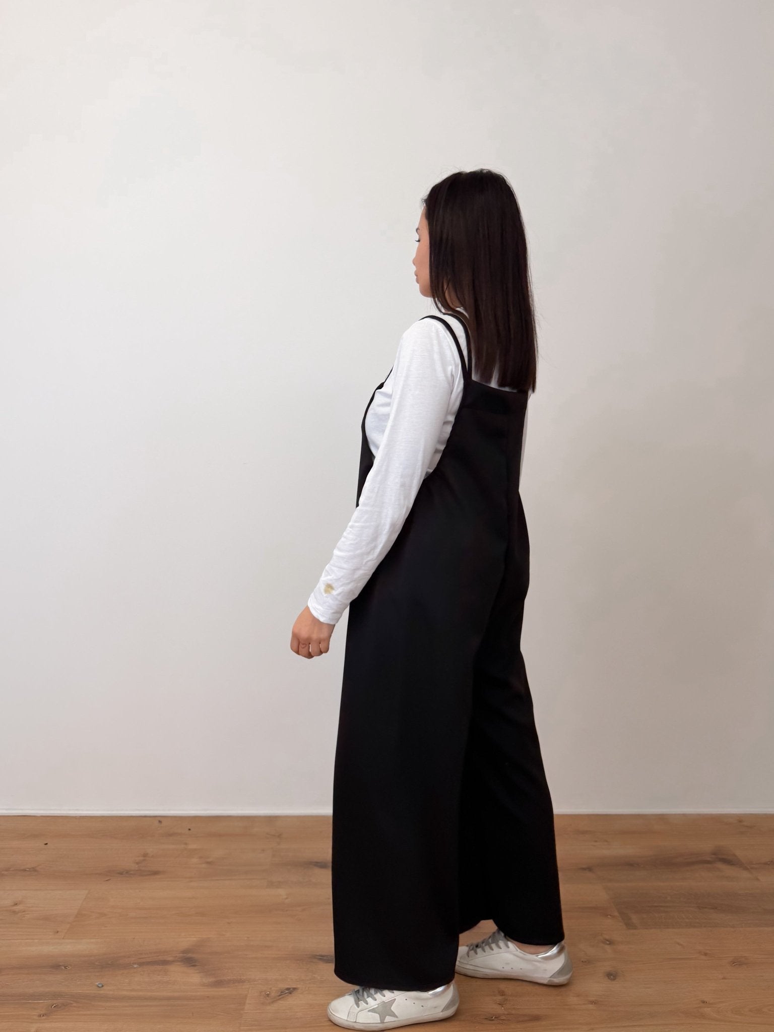 Salopette + Maglietta - Nero - SAINTH