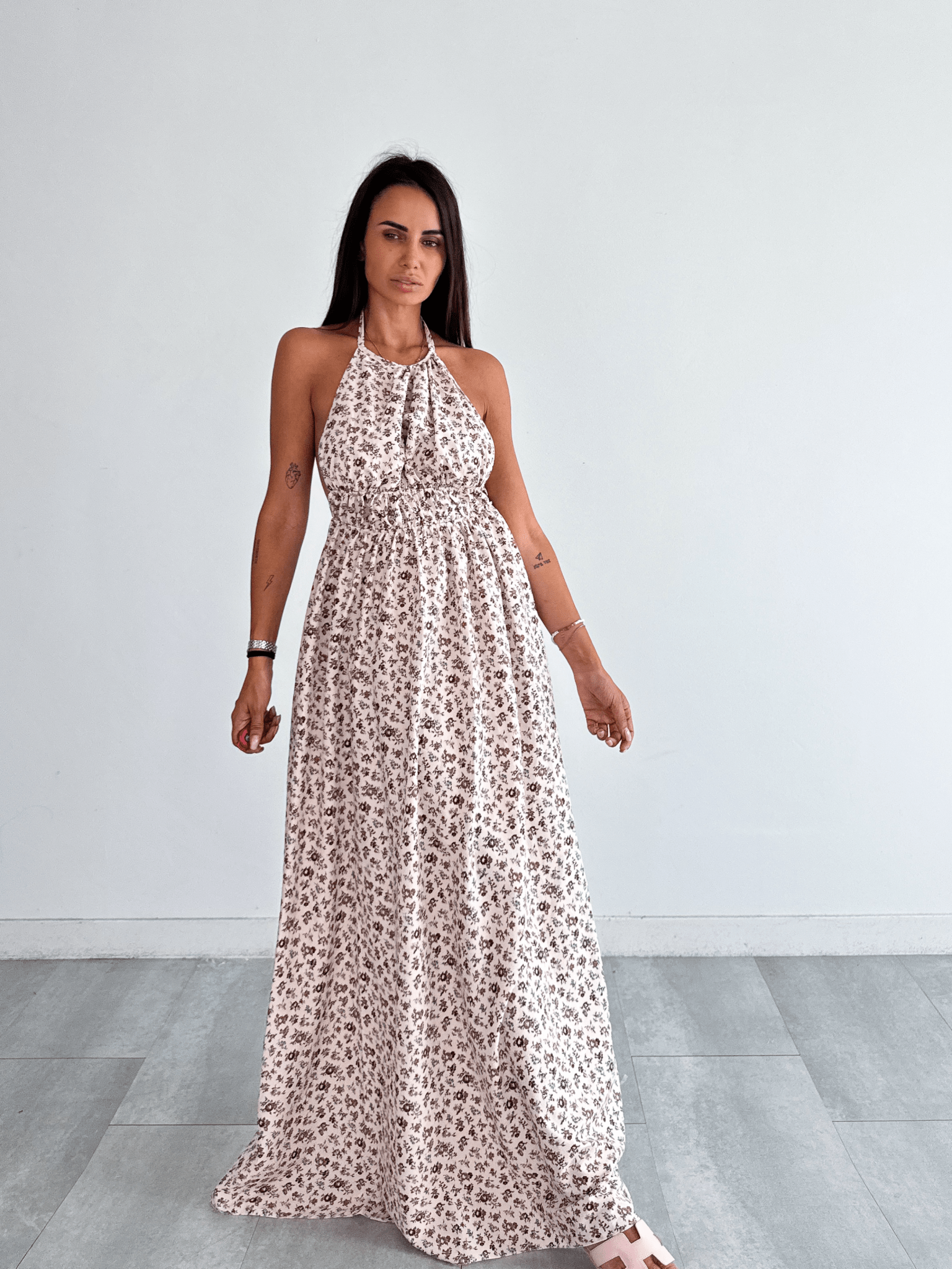 Abito Spritz Fioral - Burro - SAINTH