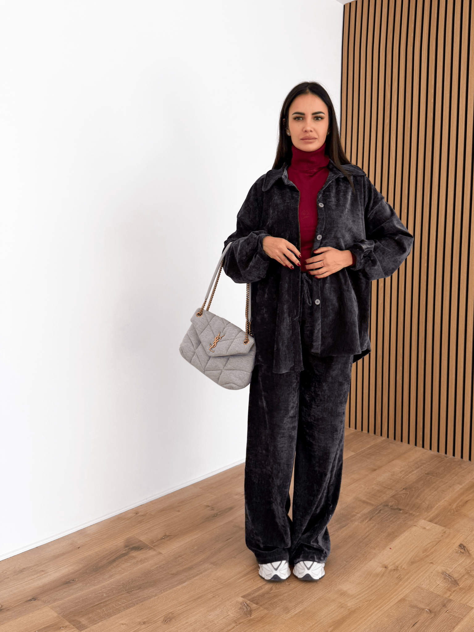 Pull Collo Alto - Bordeaux - SAINTH