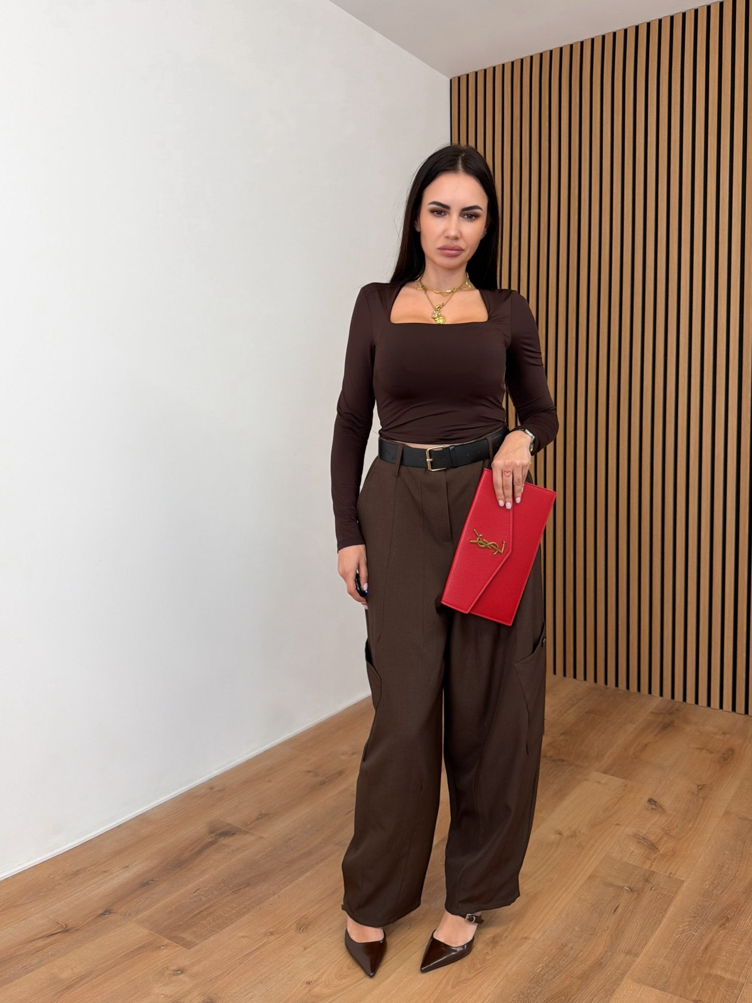 Maglia Peperina - Marrone - SAINTH