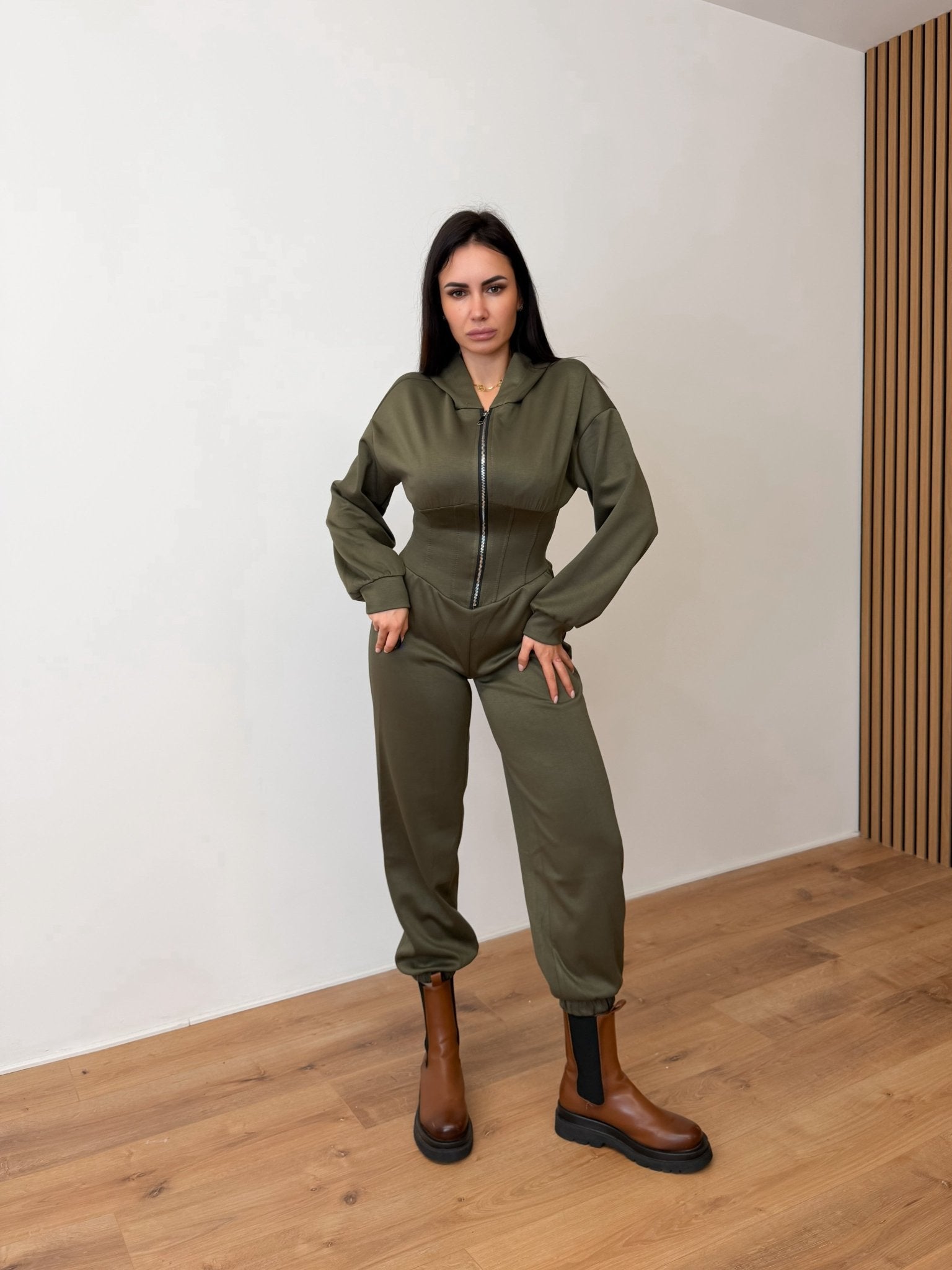 Tuta Intera Comfy - Army Green - SAINTH
