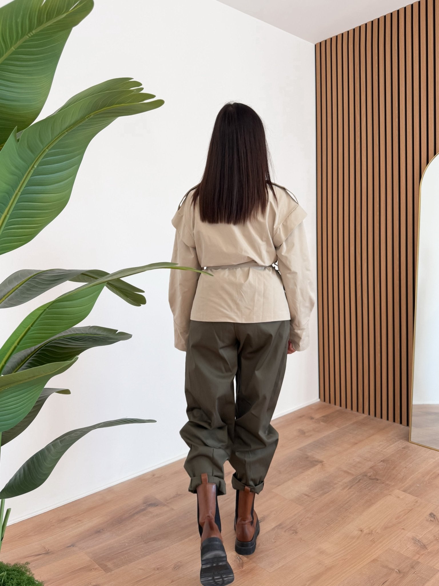 Pantalone Carrot - Army Green - SAINTH