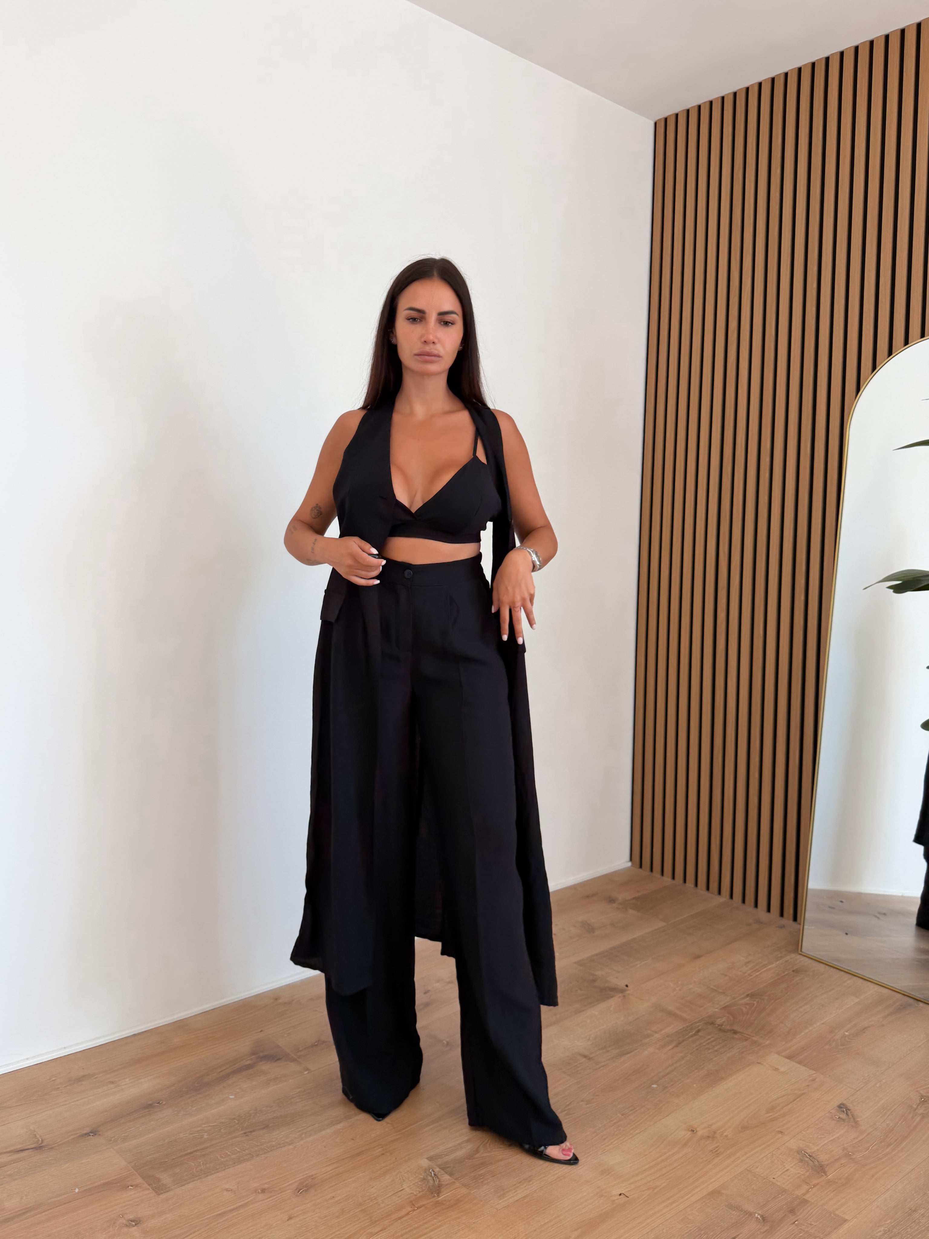 Coordinato Tris Medea - Nero