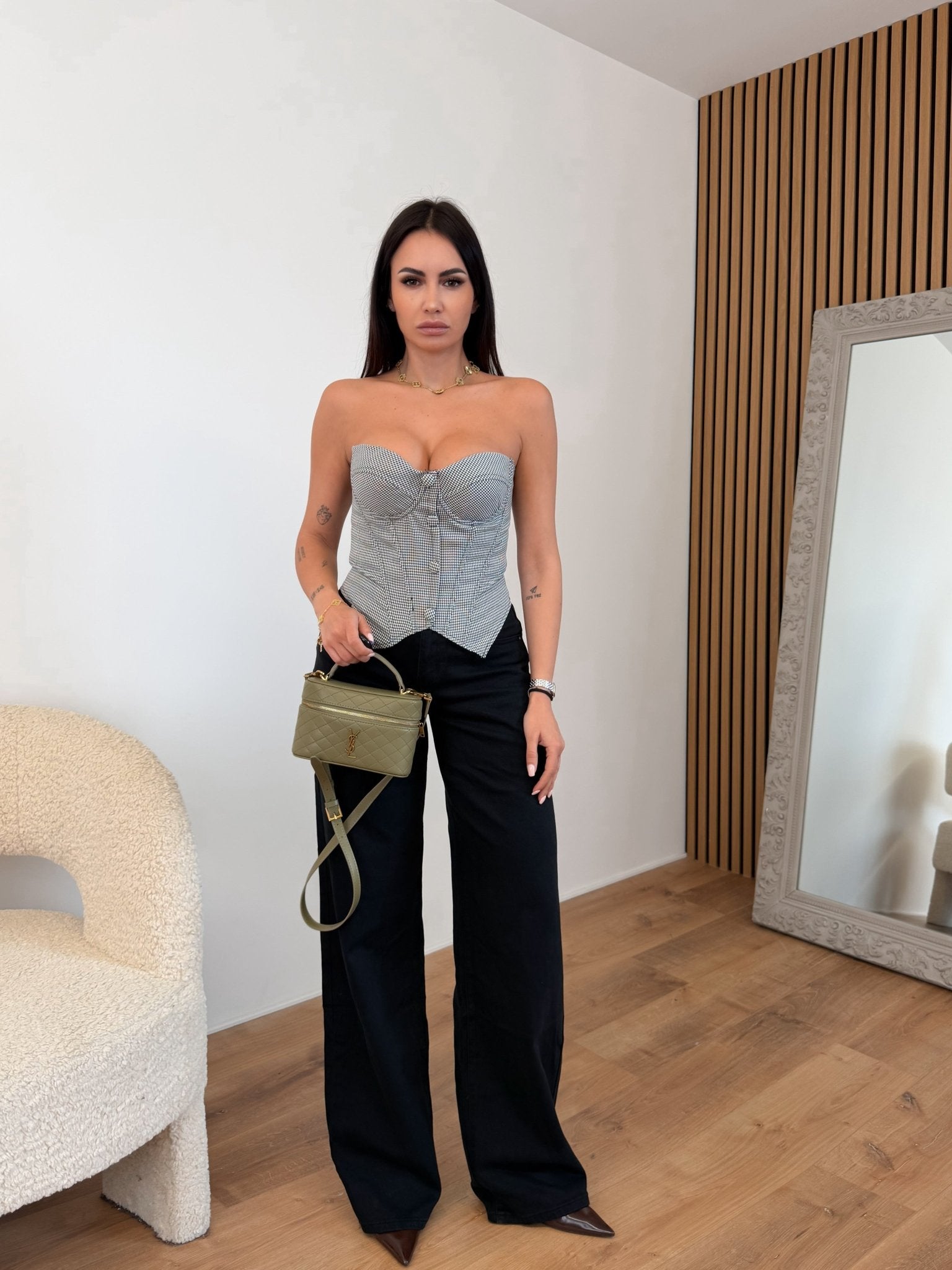 Corpetto PDP - Nero e Bianco