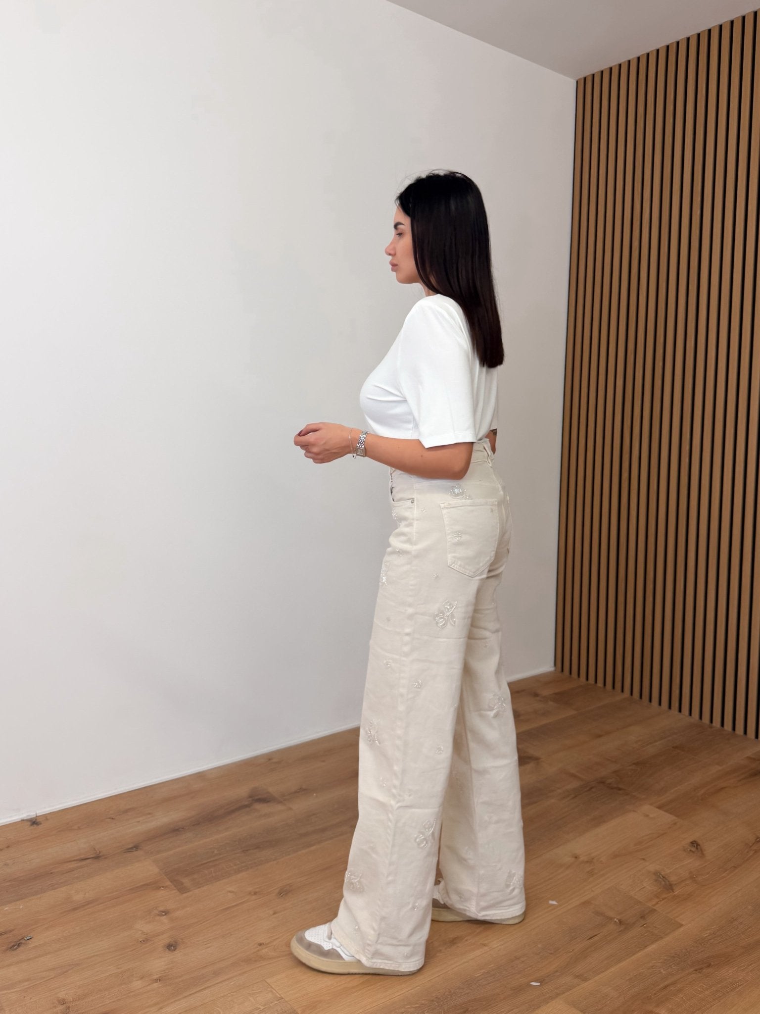 Jeans A3794 - Beige - SAINTH