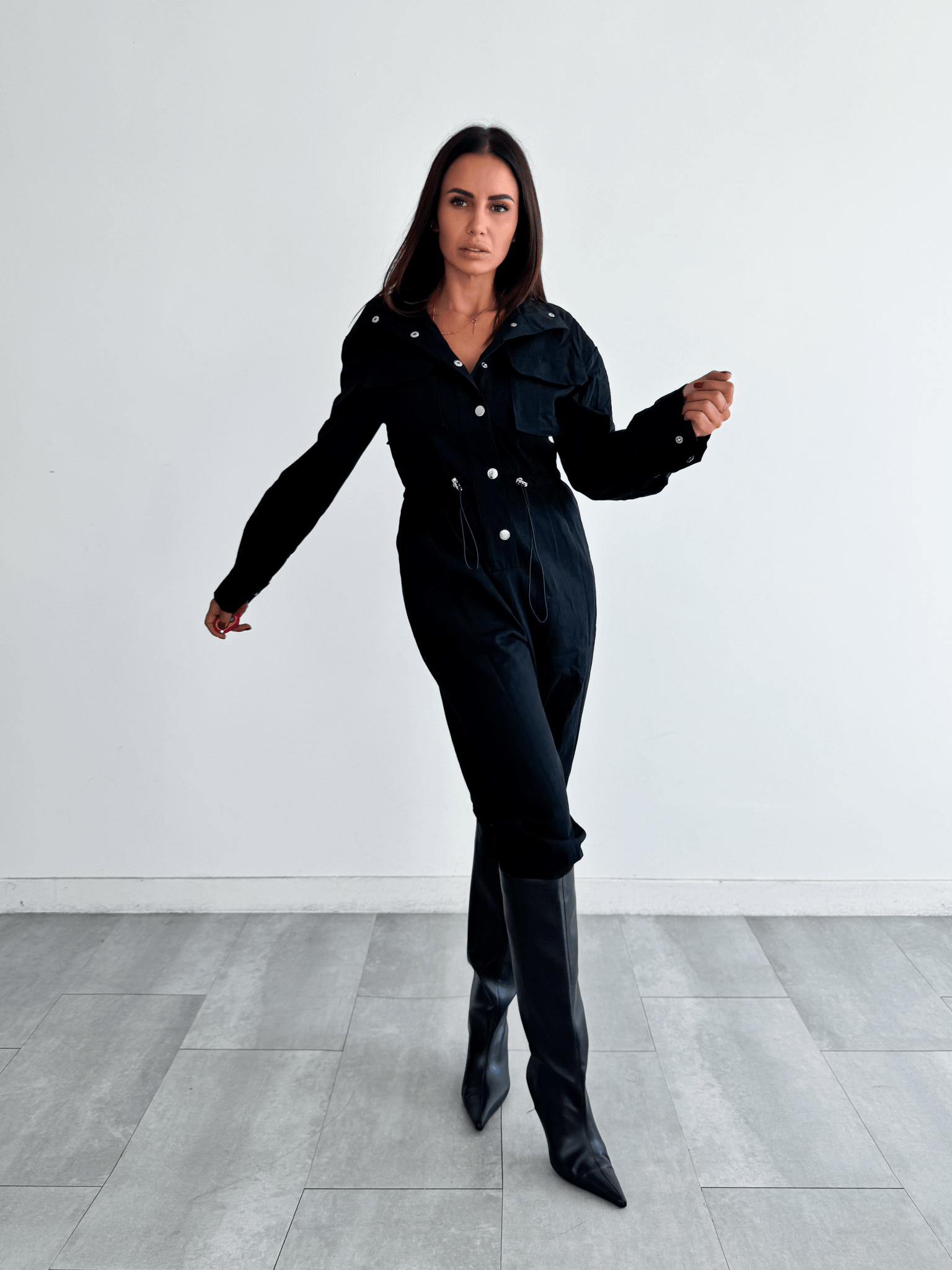 Tuta Intera ArmDay - Nero - SAINTH