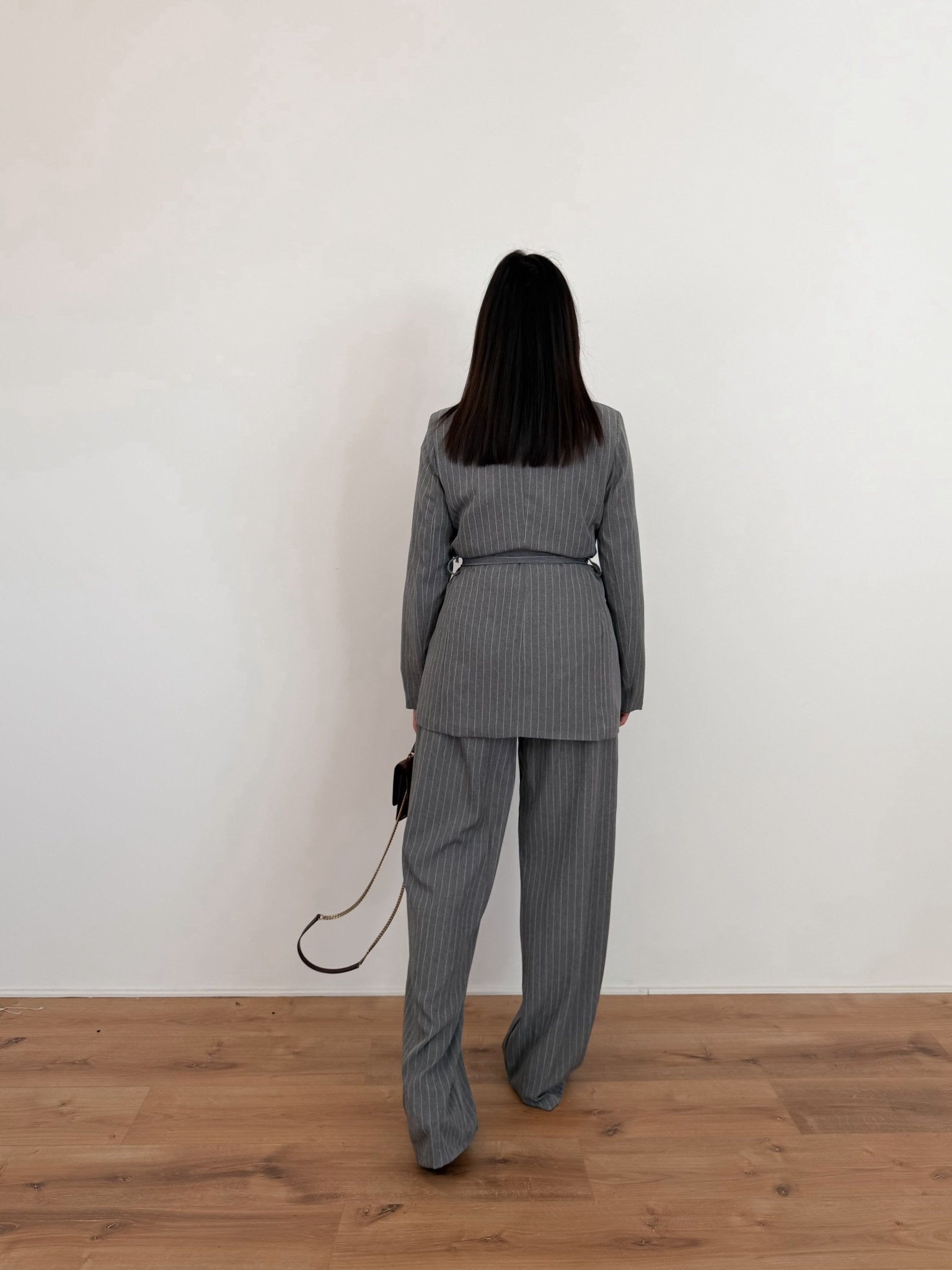 Coordinato Rigato - Grigio - SAINTH