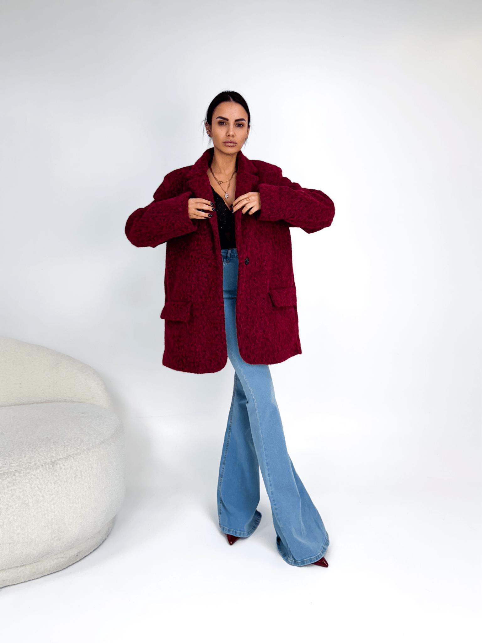 Cappotto Lincoln - Bordeaux - SAINTH