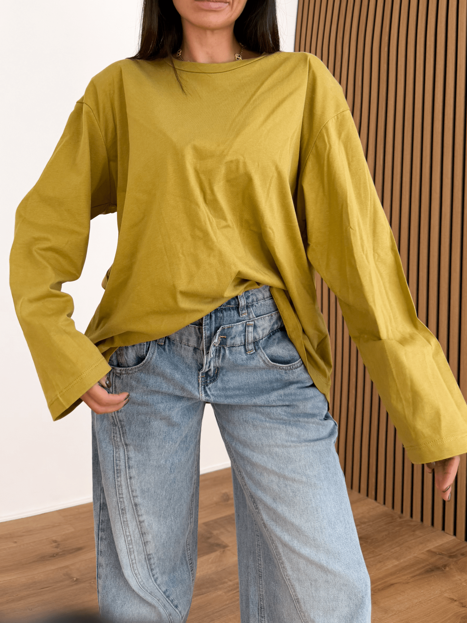 Jeans Doppio Bottone - Denim - SAINTH